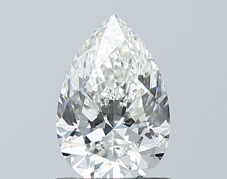 GIA Pear 0.9ct H VVS1 - Loose Natural Diamond: GIA Pear 0.9ct H VVS1 - Loose Natural Diamond GIA-certified, this loose natural diamond boasts exceptional clarity and color. Measuring 0.9 carats with an H color grade and VVS1 clarity level, its EX