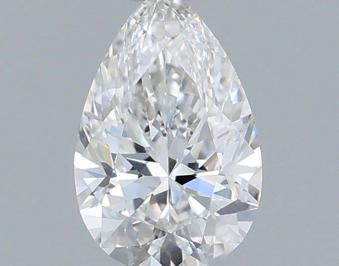 GIA Pear 0.42ct F VVS2 - Loose Natural Diamond: GIA Pear 0.42ct F VVS2 - Loose Natural Diamond GIA-certified, this loose natural diamond boasts exceptional clarity with a VVS2 grade and vibrant color. Its EX polish and VG symmetry showcase its