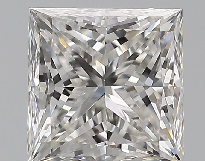 GIA Princess 0.71ct G VVS2 - Loose Natural Diamond: GIA Princess 0.71ct G VVS2 - Loose Natural Diamond 0.71ct G VVS2 Princess Cut Diamond with Exceptional Clarity and Polish, Measuring 4.79L x 4.75W x 3.43H, Certified by the Gemological Institute of Am