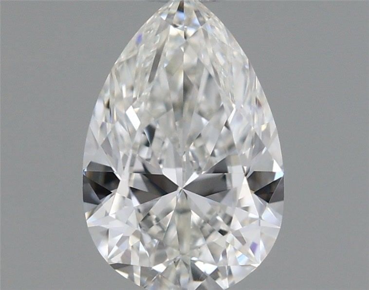 GIA Pear 0.5ct F VVS1 - Loose Natural Diamond: GIA Pear 0.5ct F VVS1 - Loose Natural Diamond GIA-certified, loose natural diamond with exceptional clarity and color. This 0.5ct pear-shaped gem boasts an EX polish and VG symmetry, making it a