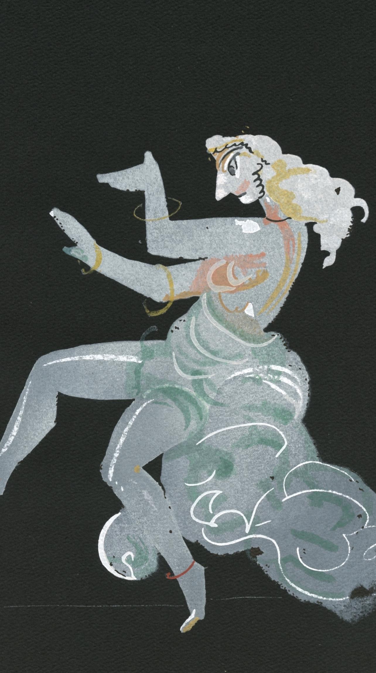 Derain Salom Lithograph Composition - 2