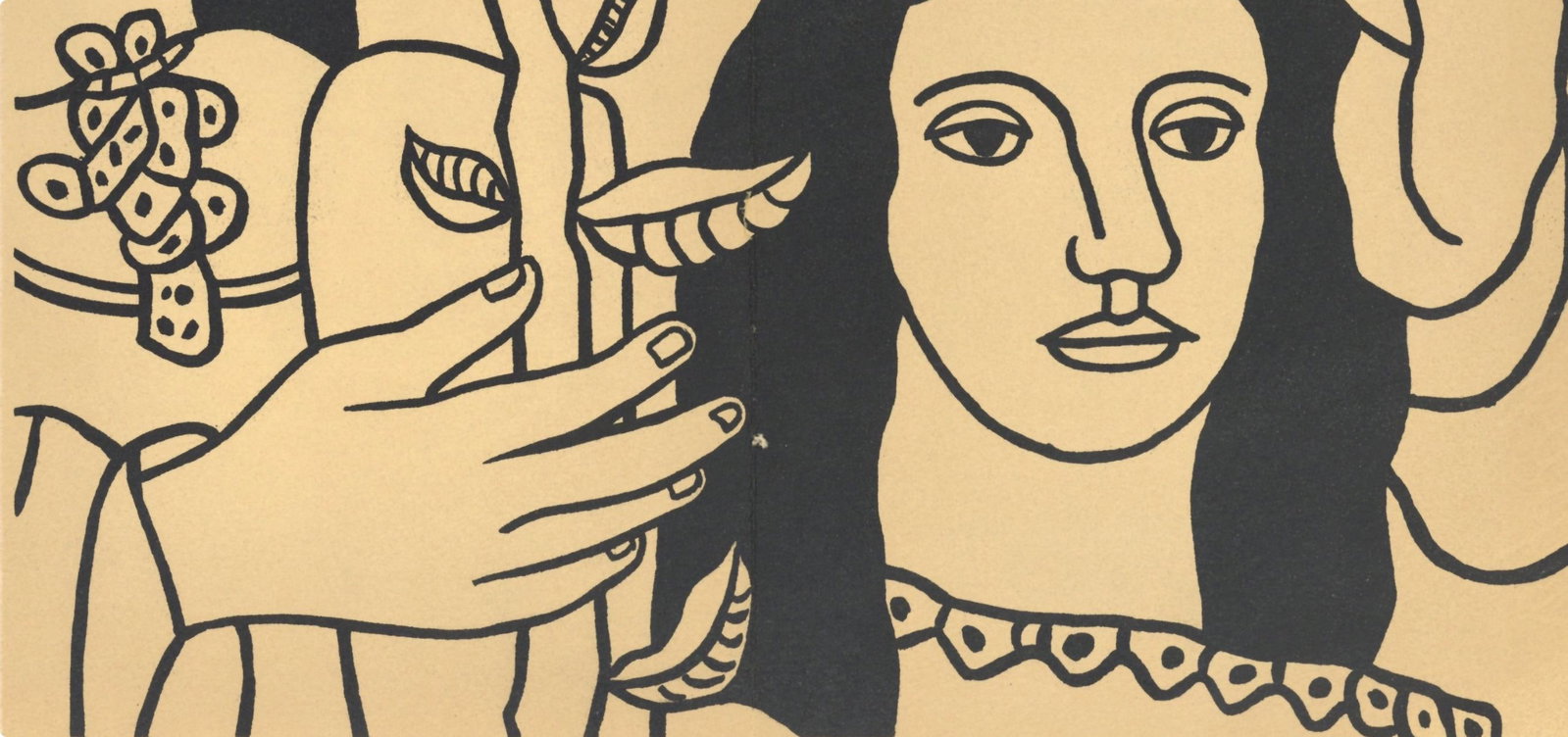 Fernand Lger Composition Mon ami Lger Lithograph - 3