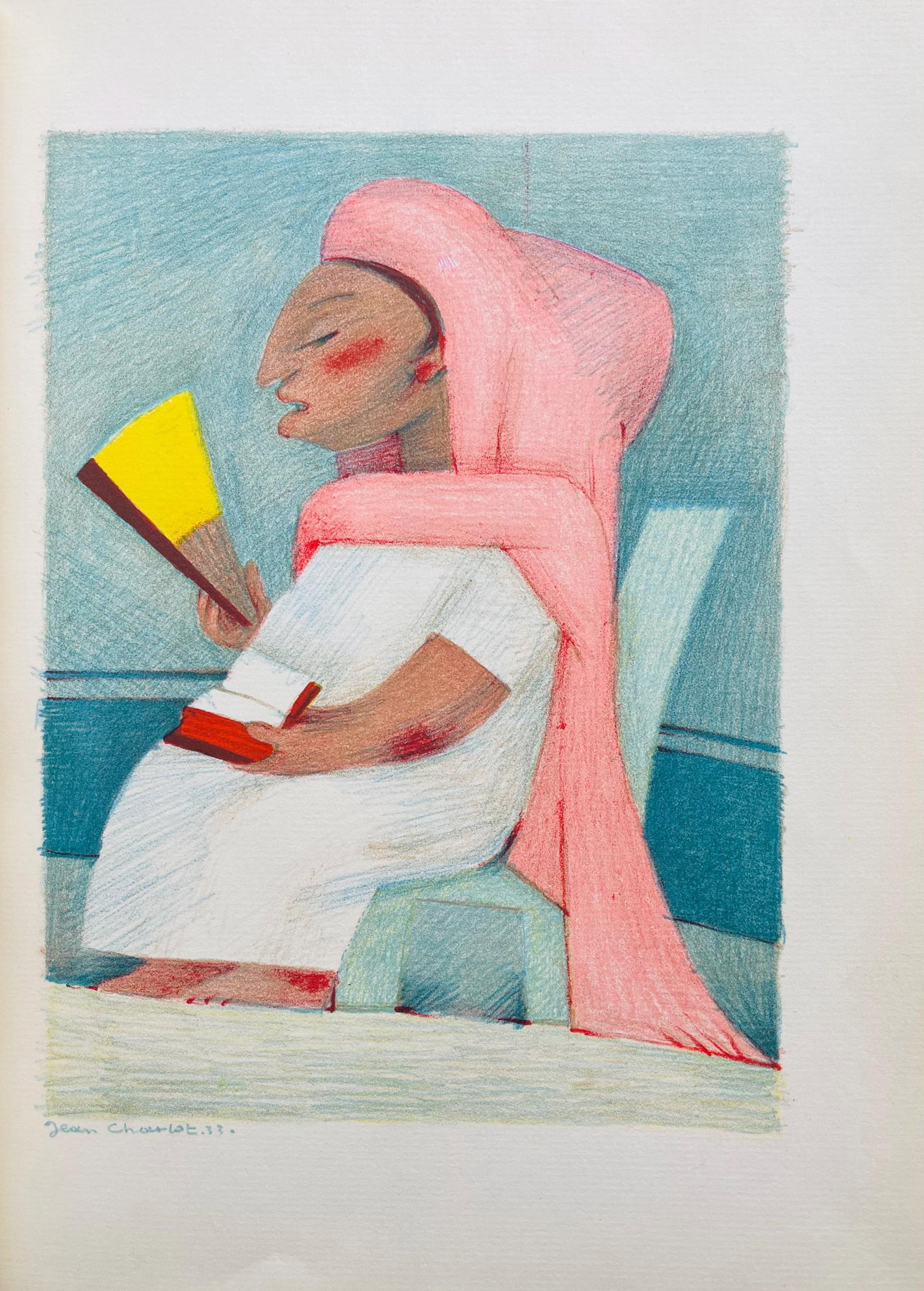 Charlot Jean Composition Lithograph - 5