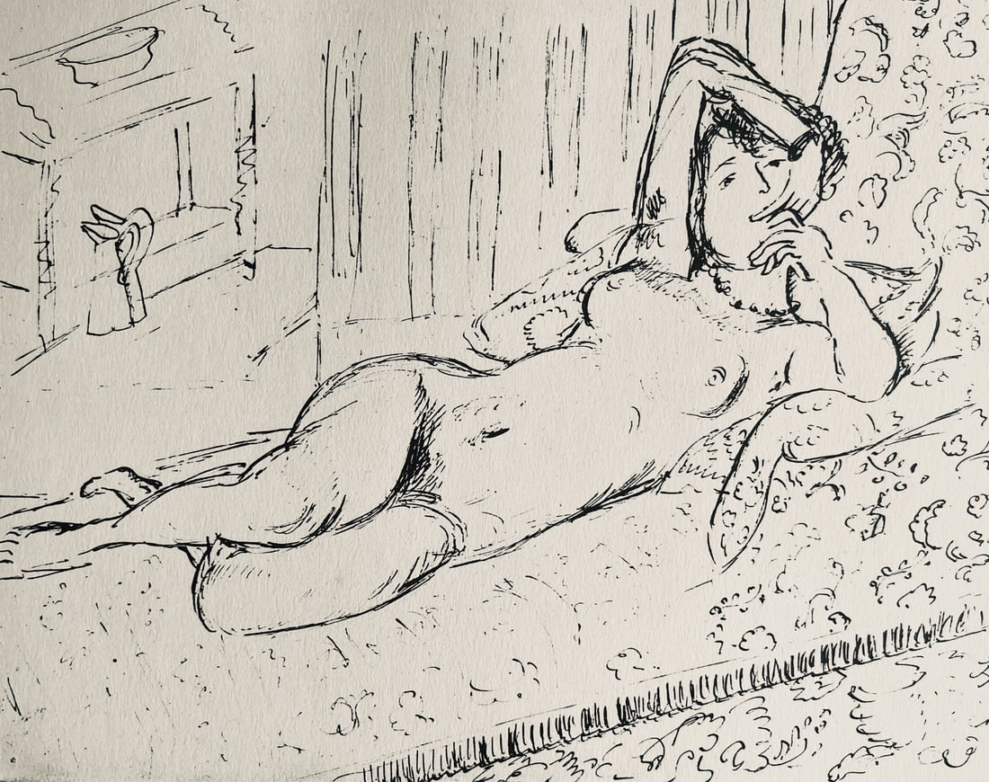 Matisse Henri Composition Dutel 3 Dessins de Henri-Matisse Lithograph: Matisse Henri Composition Dutel 3 Dessins de Henri-Matisse Lithograph Item Specifics: Paper Size: 10 x 8 inches. Excellent condition. Notes: From the album, Dessins de Henri-Matisse, 1925. Published b
