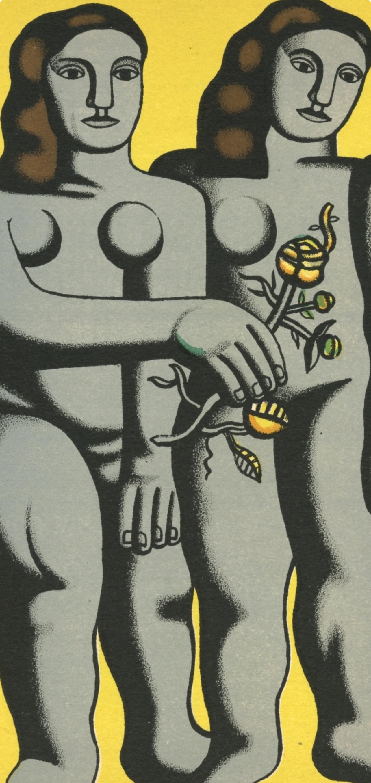 Fernand Lger Composition Mon ami Lger Lithograph - 2