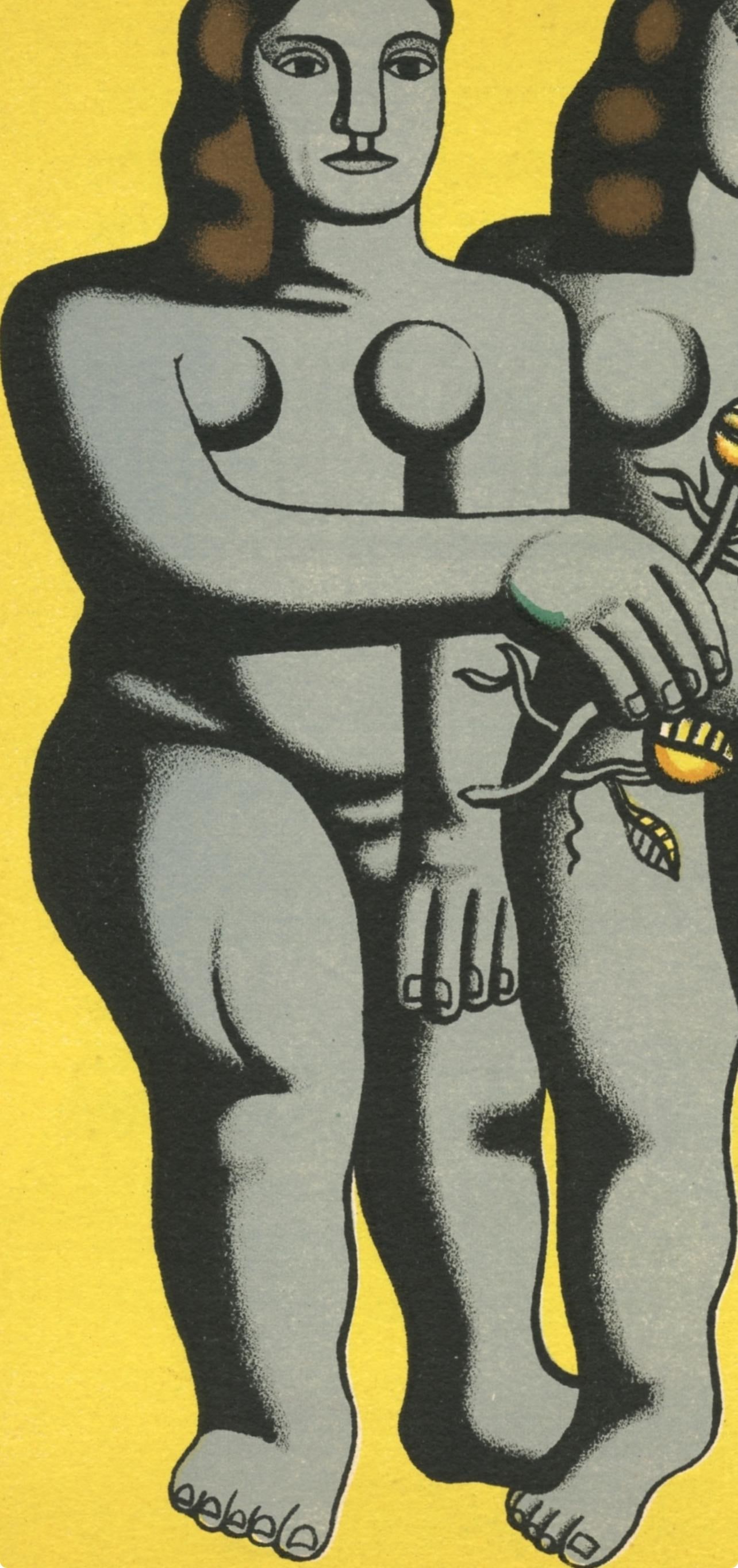 Fernand Lger Composition Mon ami Lger Lithograph - 3