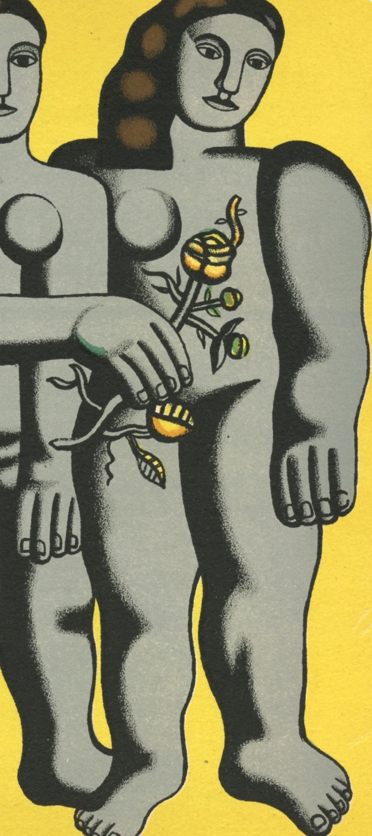 Fernand Lger Composition Mon ami Lger Lithograph - 4