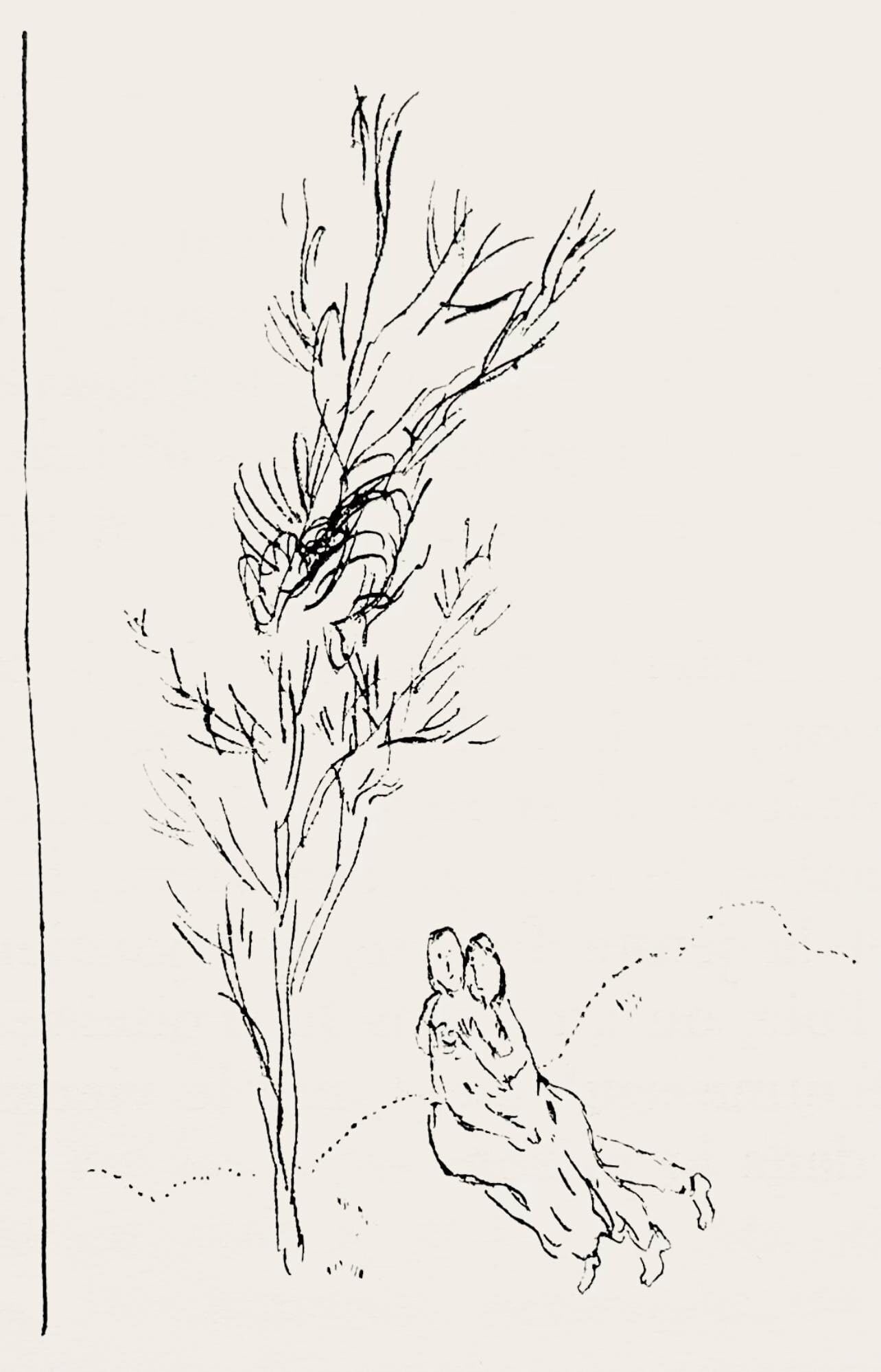 Marc Chagall, Composition, Suite Provinciale avec 92 dessins indits de Marc Chagall, Lithograph (1 of 7)