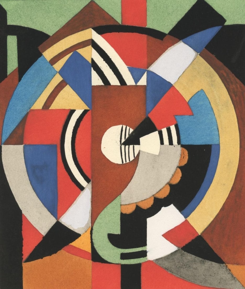Auguste Herbin, Composition, L'Art Cubiste, Theories et Realistions, Lithograph: Auguste Herbin, Composition, L'Art Cubiste, Theories et Realistions, Lithograph Item Specifics: Paper size: 10.83 x 8.27 inches. Excellent condition. Inscription: Unsigned and unnumbered, as issued. N