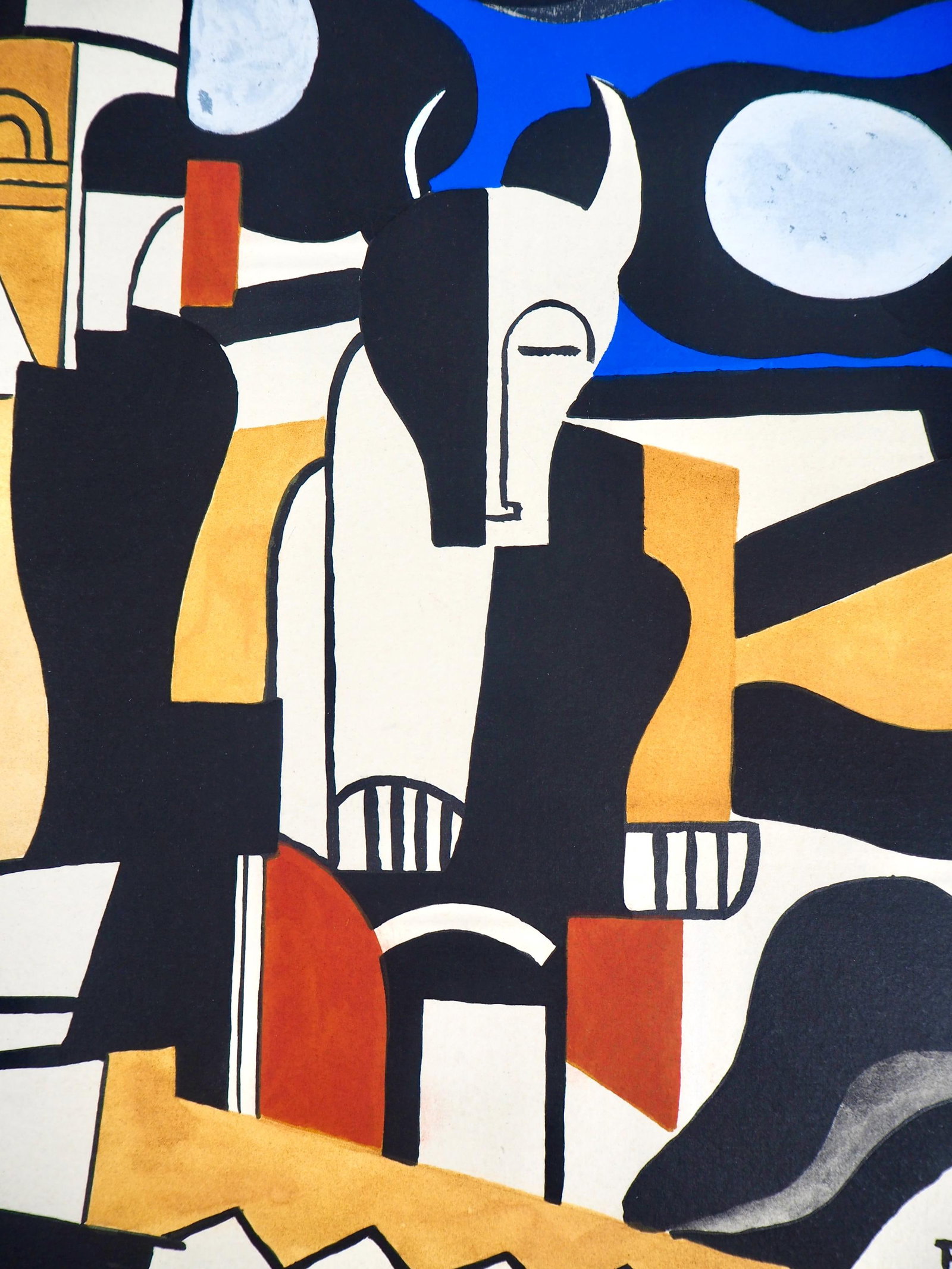 Fernand Lger, Composition, Contrastes, Lithograph - 2