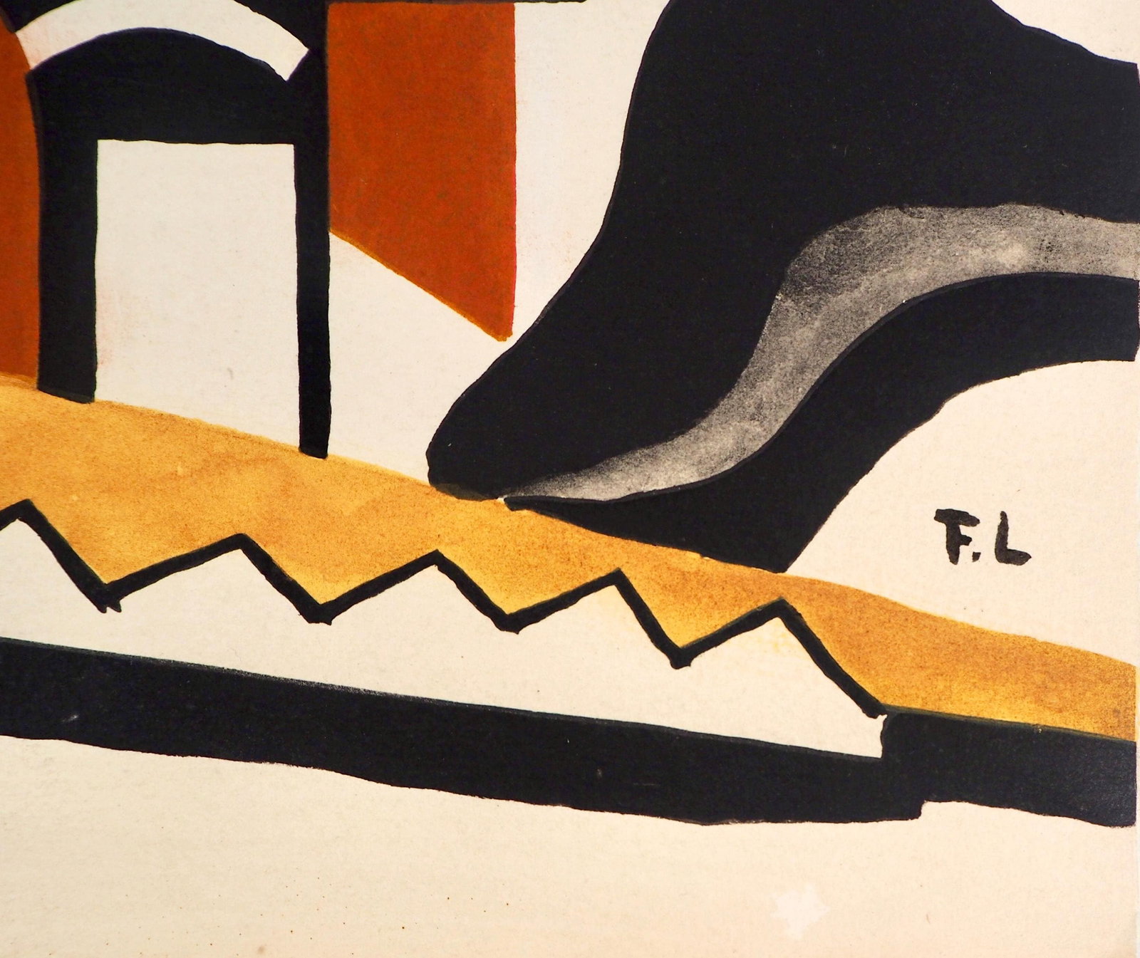 Fernand Lger, Composition, Contrastes, Lithograph - 4