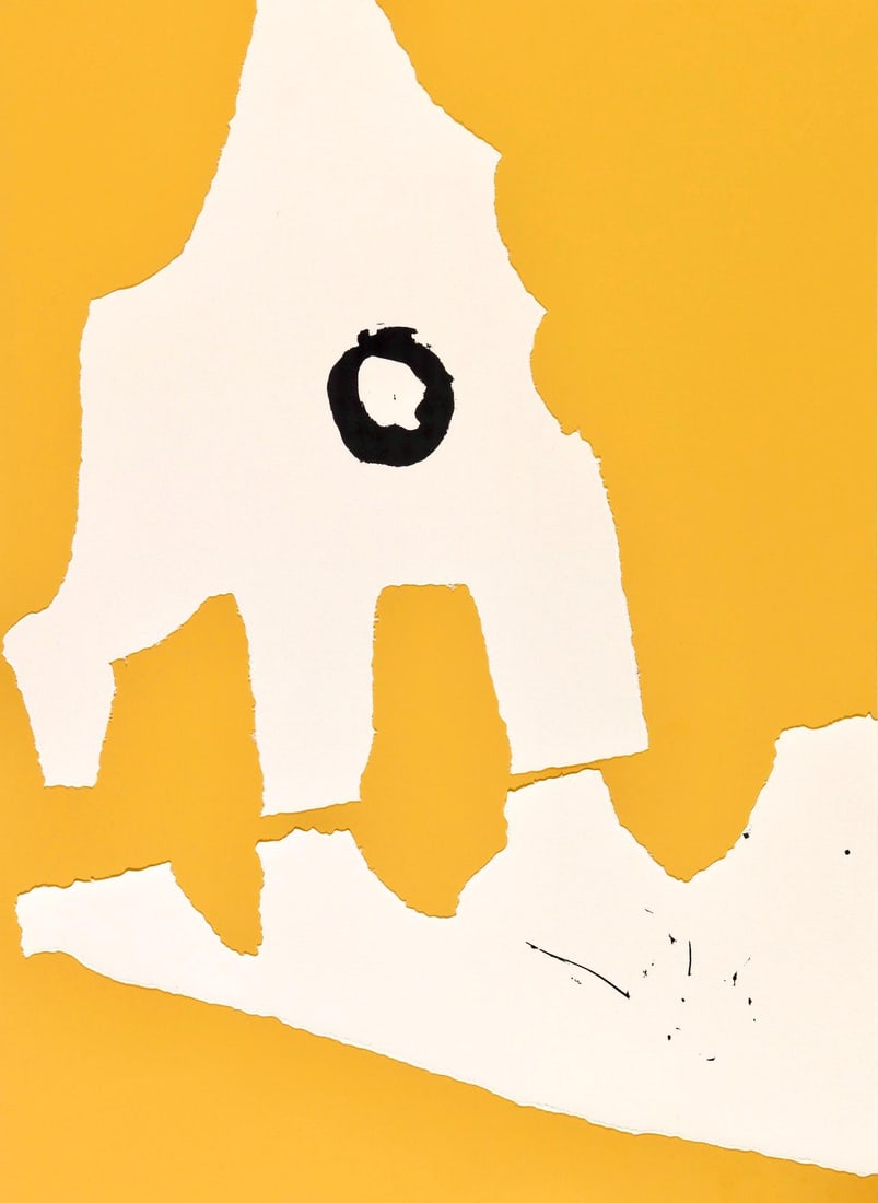 Robert Motherwell, Composition (Terenzio/ Belknap 5; Engberg/ Banach 16), X + X, Ten Works by Ten (1 of 8)