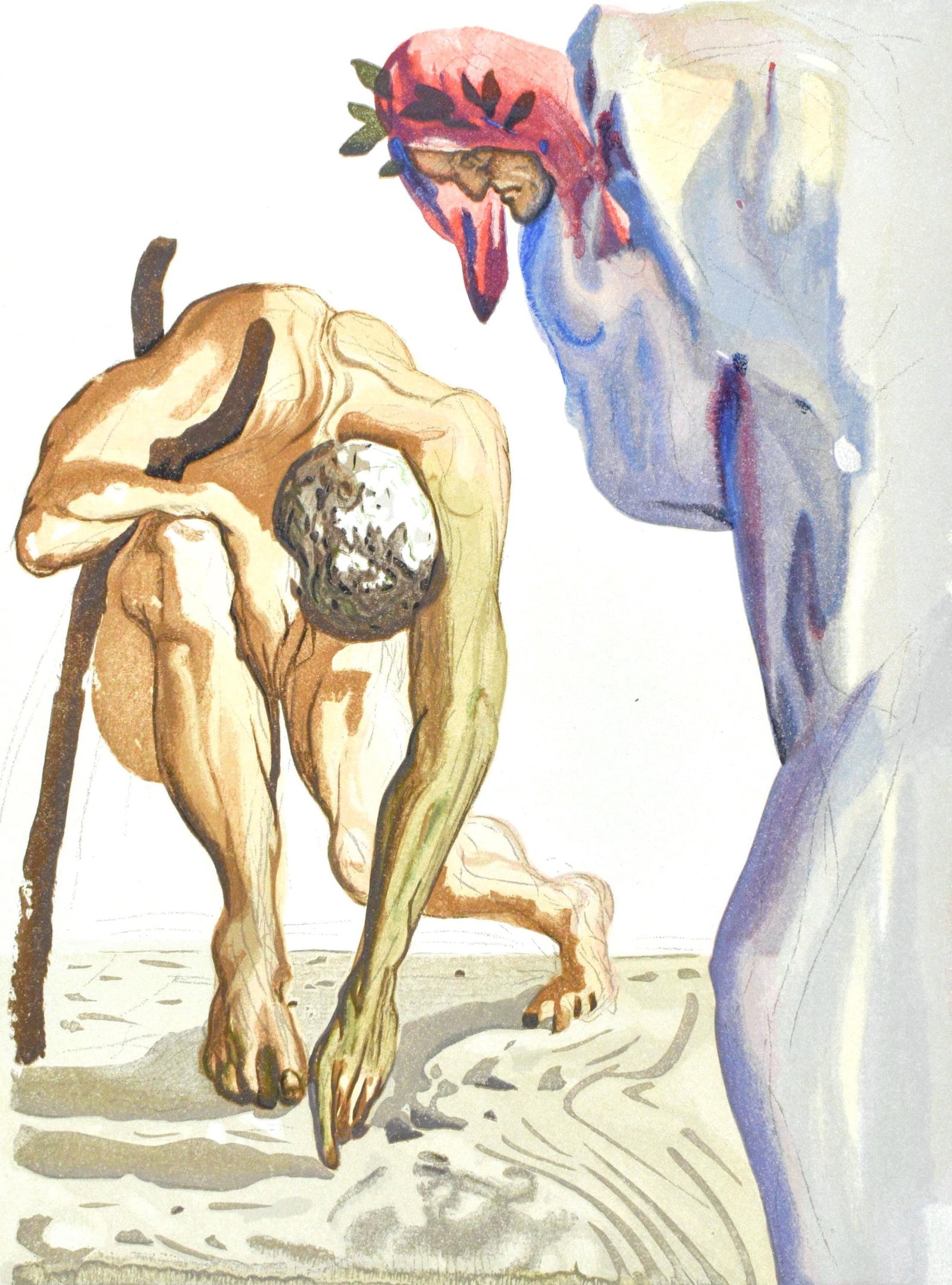 Salvador Dali Purgatorio VII Michler Lpsinger 1039-1138 Field 189-200 La Divina Commedia Woodcut: Salvador Dali Purgatorio VII Michler Lpsinger 1039-1138 Field 189-200 La Divina Commedia Woodcut Item Specifics: Paper size: 13 x 10.375 inches. Inscription: Unsigned and unnumbered, as issued. Catalo