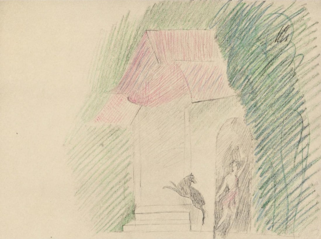 Marie Laurencin Composition Lithograph Les Biches: Marie Laurencin Composition Lithograph Les Biches Item Specifics: Paper size: 8.875 x 11 inches. Excellent condition. Notes: From the volume, Les Biches, 1924. Published by ditions des Quatre Chemins,