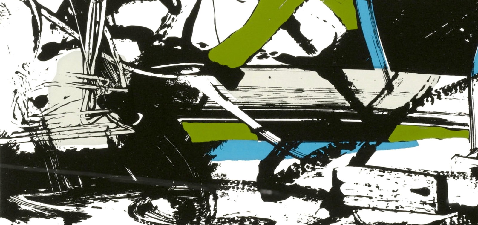 Joan Mitchell, Composition, The Poems, Silkscreen - 4