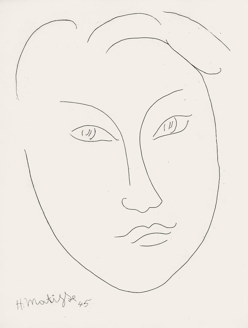 Henri Matisse, Masque de jeune garon (Duthuit No 268), Alternance, Etching: Henri Matisse, Masque de jeune garon (Duthuit No 268), Alternance, Etching Item Specifics: Paper Size: 9.875 x 12.875 inches. Excellent condition. Notes: From the folio, Alternance, 1946. Published by