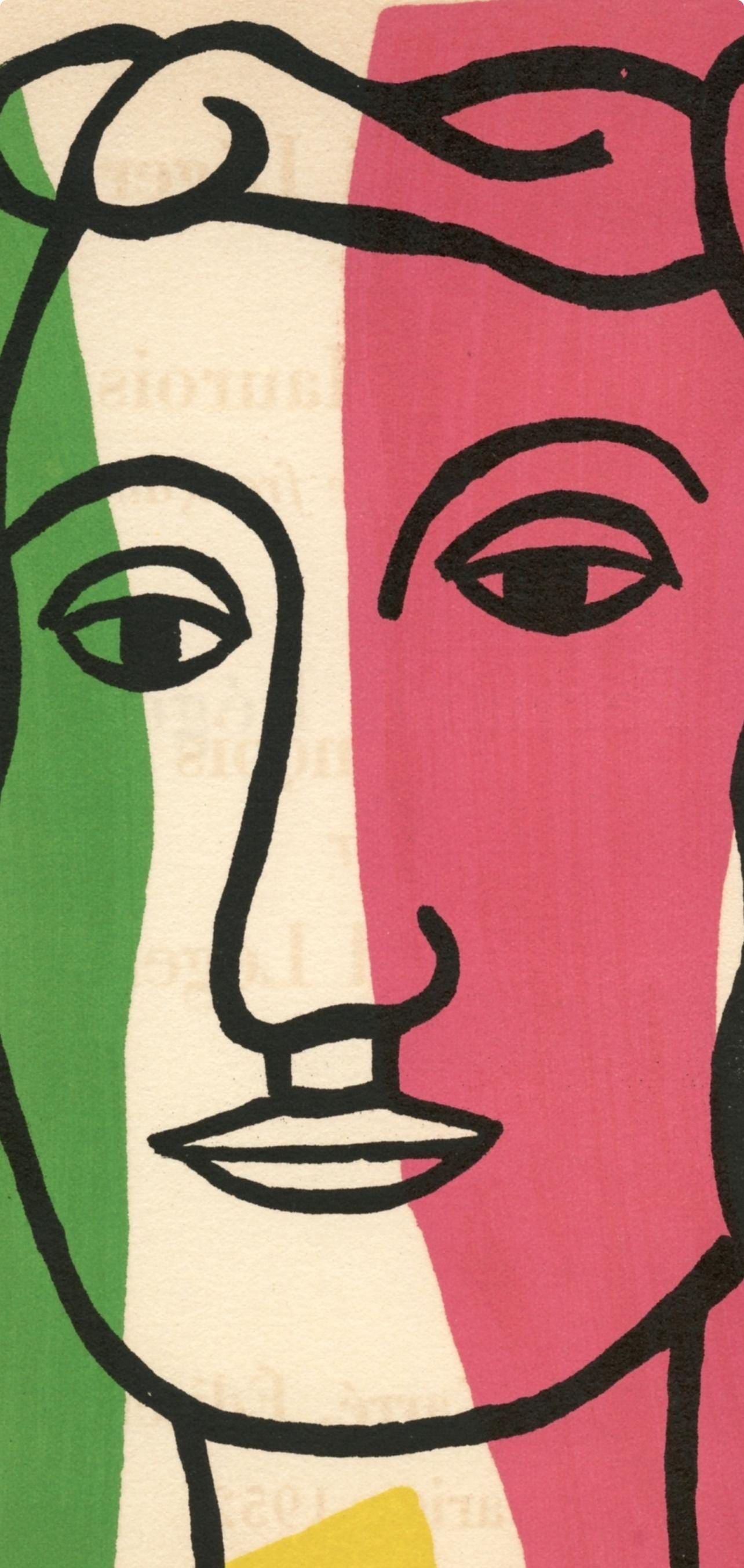 Fernand Lger Composition Mon ami Lger Lithograph - 2
