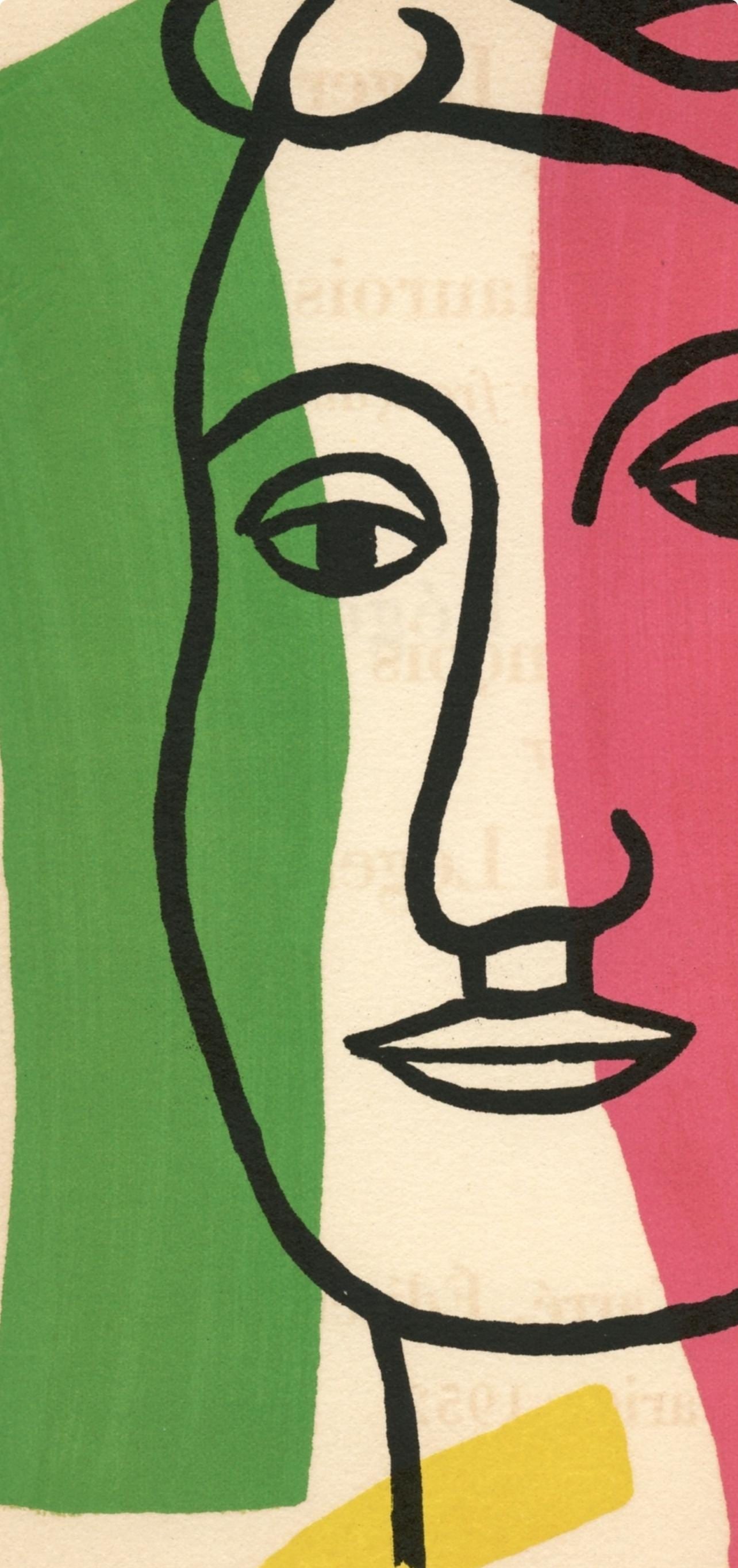 Fernand Lger Composition Mon ami Lger Lithograph - 3