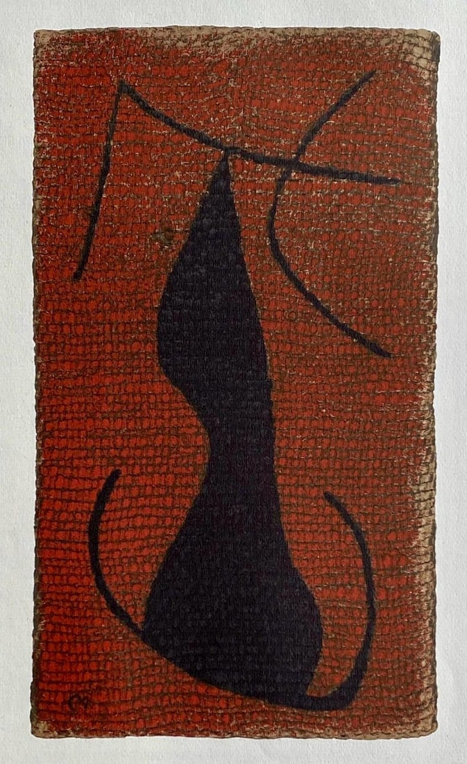 Femmes Joan Mir Composition Cramer 105: Femmes Joan Mir Composition Cramer 105 Item Specifics: Paper size: 22.0079 x 17.8 inches. Excellent condition. Unsigned and unnumbered, as issued. Notes: From the folio, Joan Mir, Femmes, 1965. Publis