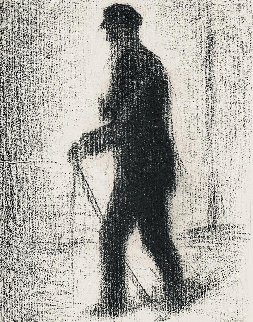 Georges Seurat, En marche, Seurat, Lithograph: Georges Seurat, En marche, Seurat, Lithograph Item Specifics: Paper size: 12.5 x 9.75 inches. Excellent condition. Inscription: Unsigned and unnumbered, as issued. Notes: From the album, Seurat, 1948.