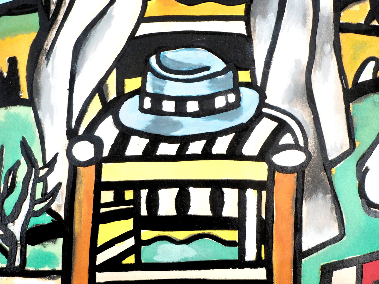 Fernand Lger, Composition, Contrastes, Lithograph - 3