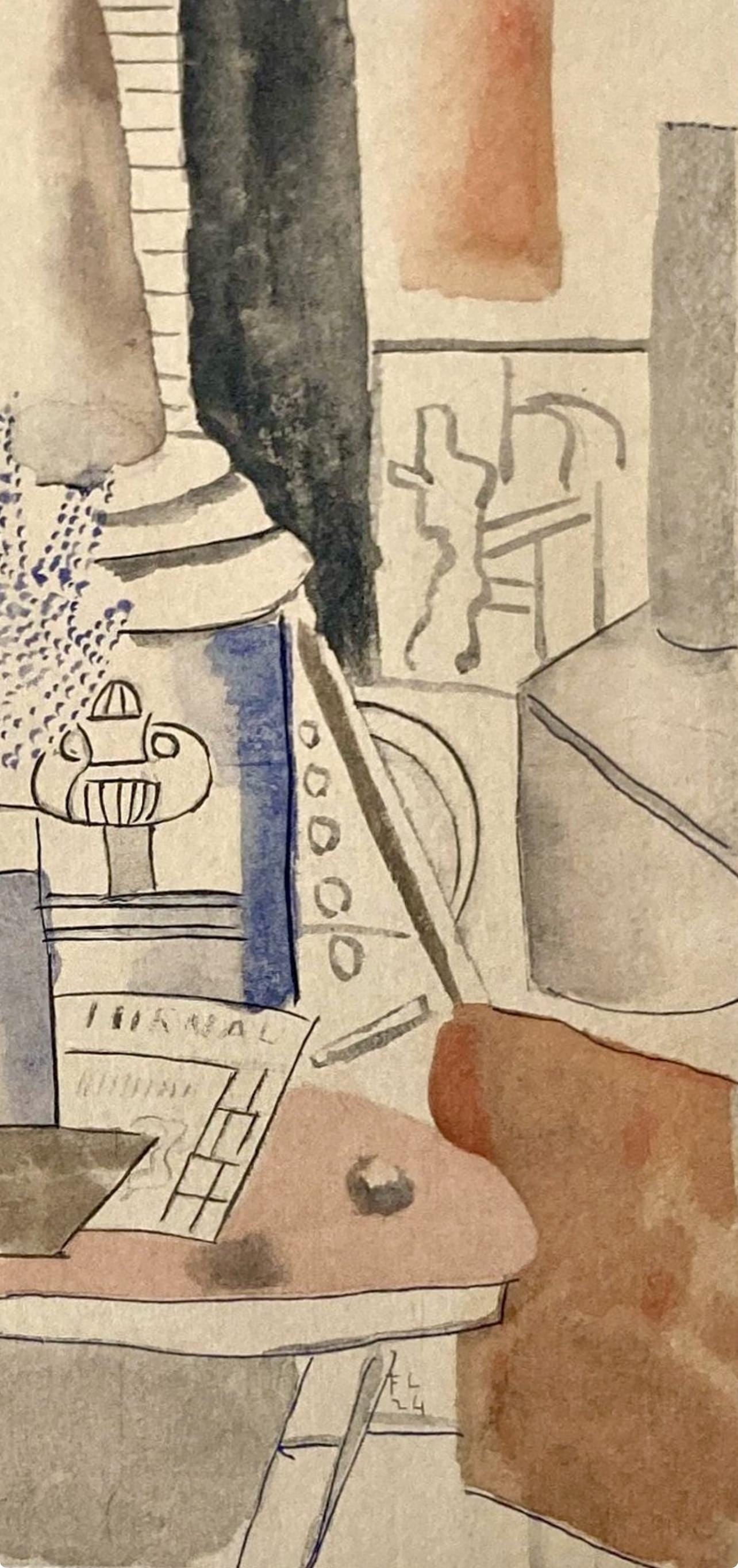 Fernand Lger, Composition, Contrastes, Lithograph - 2