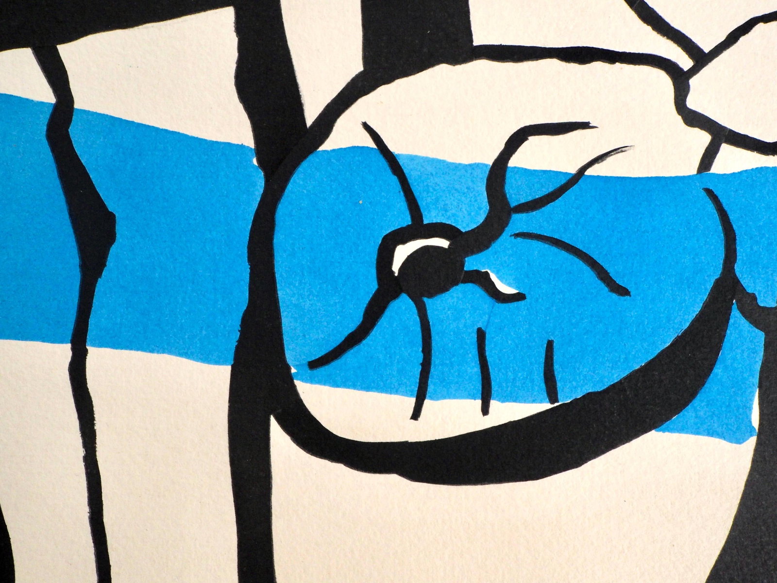Fernand Lger, Composition, Contrastes, Lithograph - 3