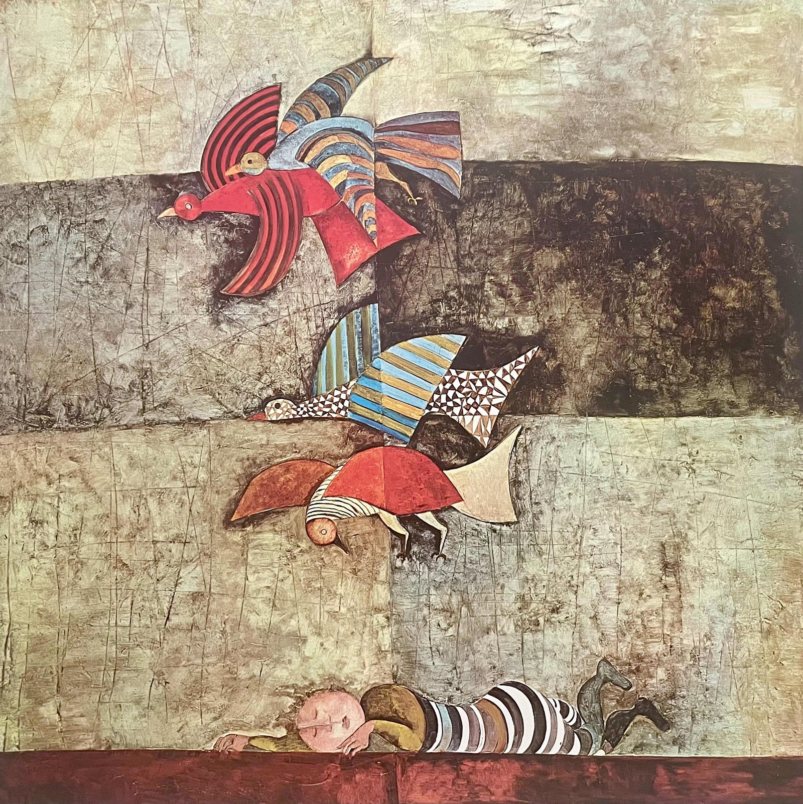 Graciela Rodo Boulanger, The Dream, Original Edition Offset Lithograph (1 of 5)