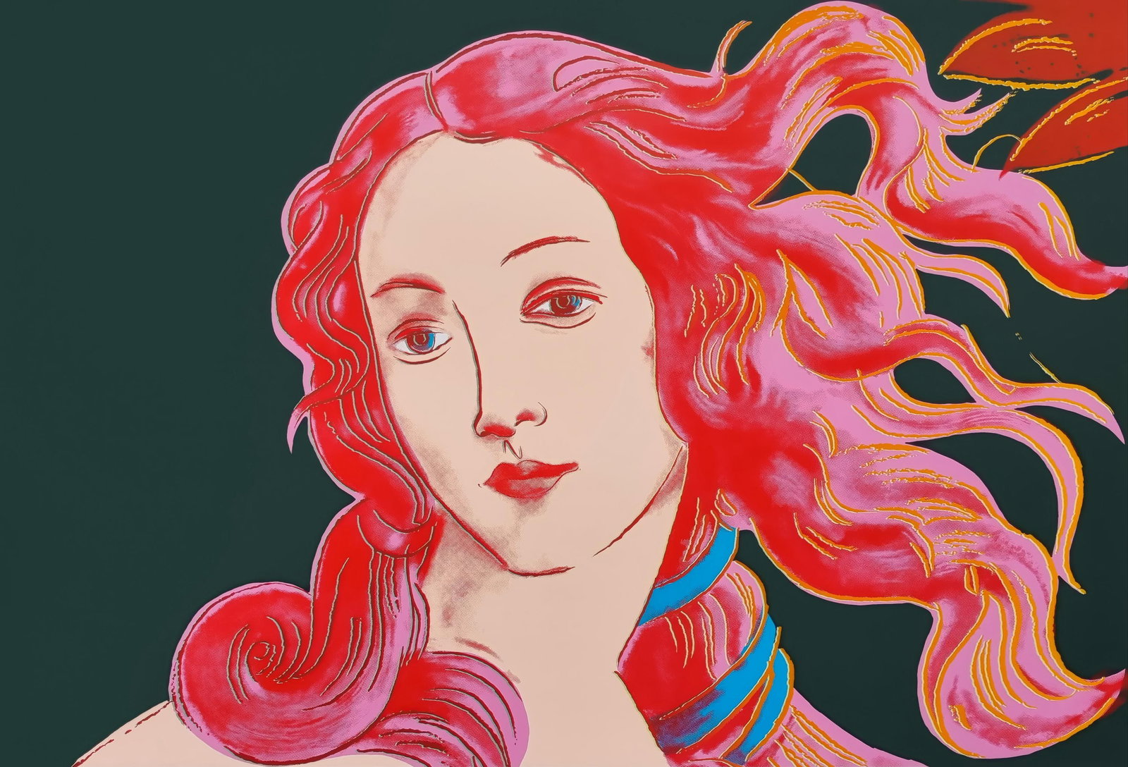 Andy Warhol, Sandro Botticelli, Birth of Venus, Red 11.316, Official, Sunday B. Morning, Silkscreen: Andy Warhol, Sandro Botticelli, Birth of Venus, Red 11.316, Official, Sunday B. Morning, Silkscreen Item Specifics: Paper Size: 25.70 x 38 inches. Excellent condition. Inscription: Numbered in pencil,