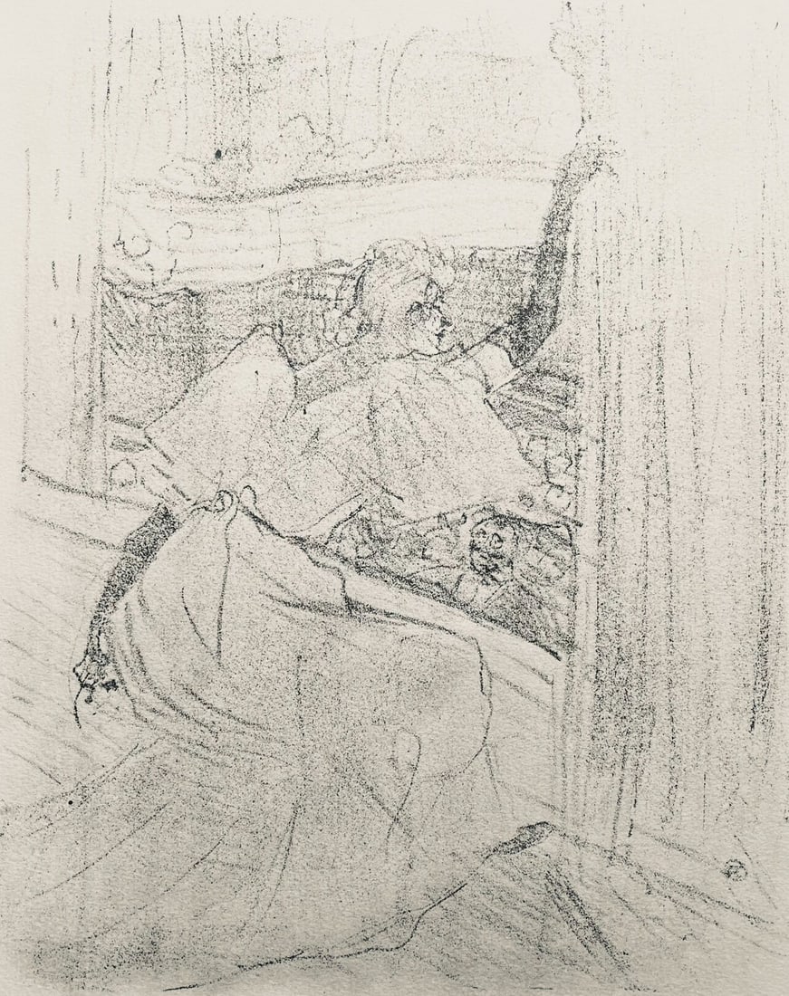 Henri de Toulouse-Lautrec, Composition, Yvette Guilbert vue par Toulouse-Lautrec, Lithograph: Henri de Toulouse-Lautrec, Composition, Yvette Guilbert vue par Toulouse-Lautrec, Lithograph Item Specifics: Paper Size: 15 x 11.25 inches. Excellent condition. Notes: From the folio, Yvette Guilbert 