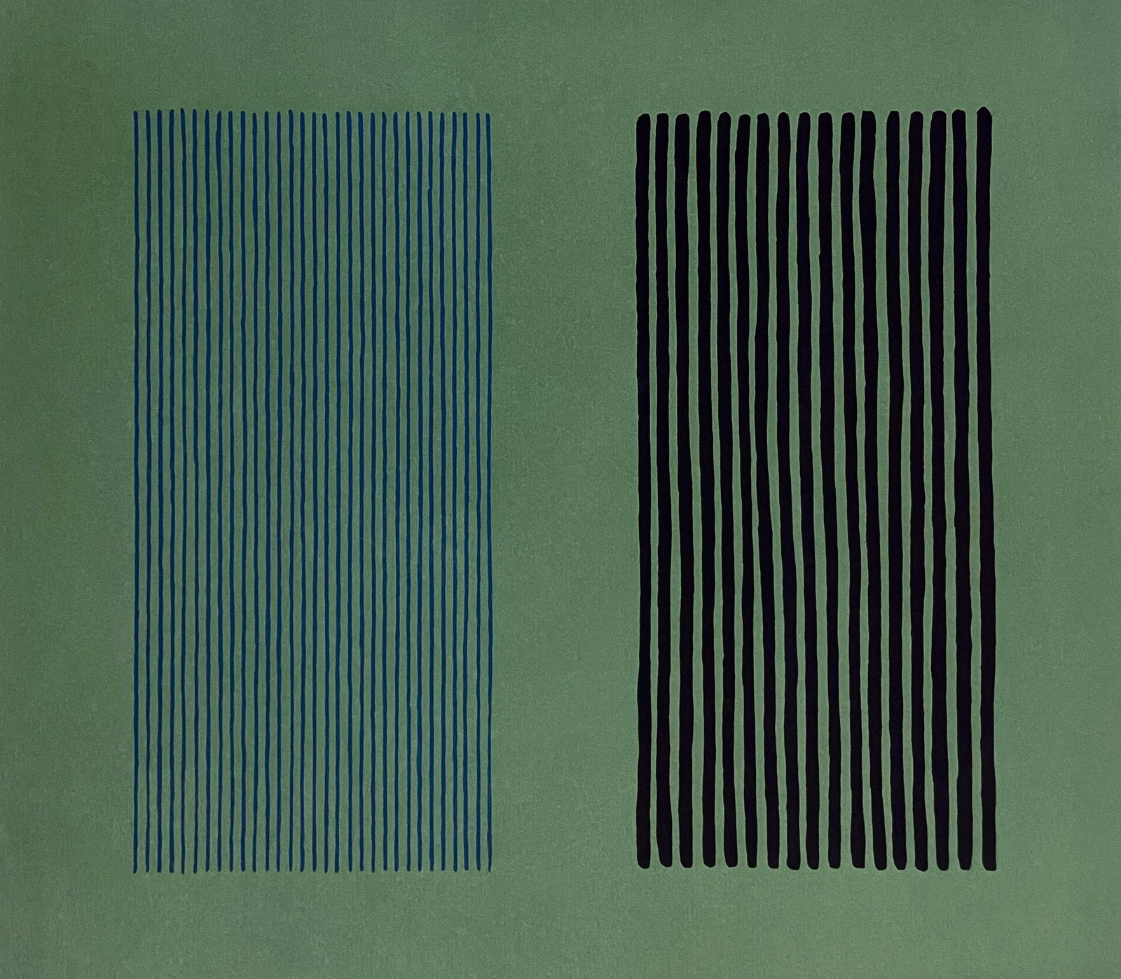Gene Davis, Green Giant, Lithograph (1 of 4)