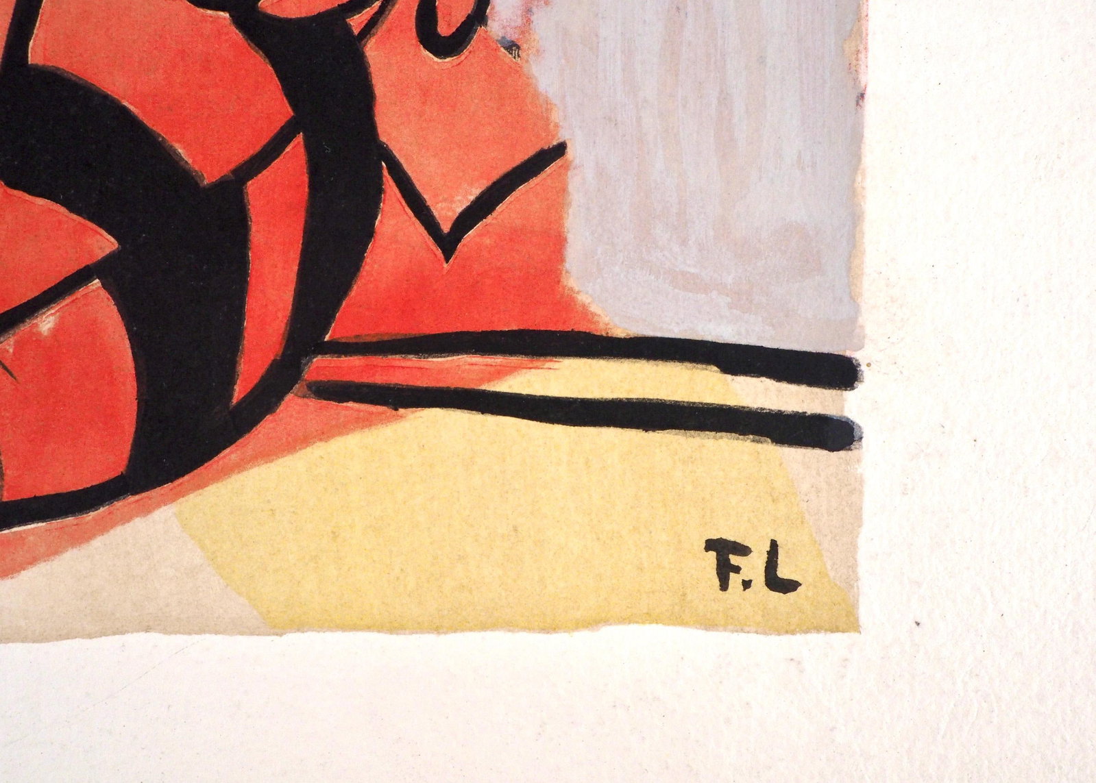Fernand Lger, Composition, Contrastes, Lithograph - 6