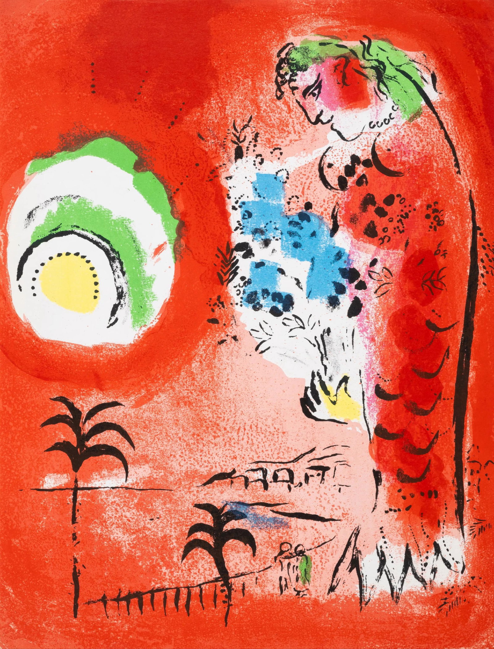 Chagall Lithographer Marc 1960 Lithograph From The Bay Of Angels: Chagall Lithographer Marc 1960 Lithograph From The Bay Of Angels Item Specifics: This exquisite lithograph by Marc Chagall (18871985), titled La Baie des Anges (The Bay of Angels), from Chagall