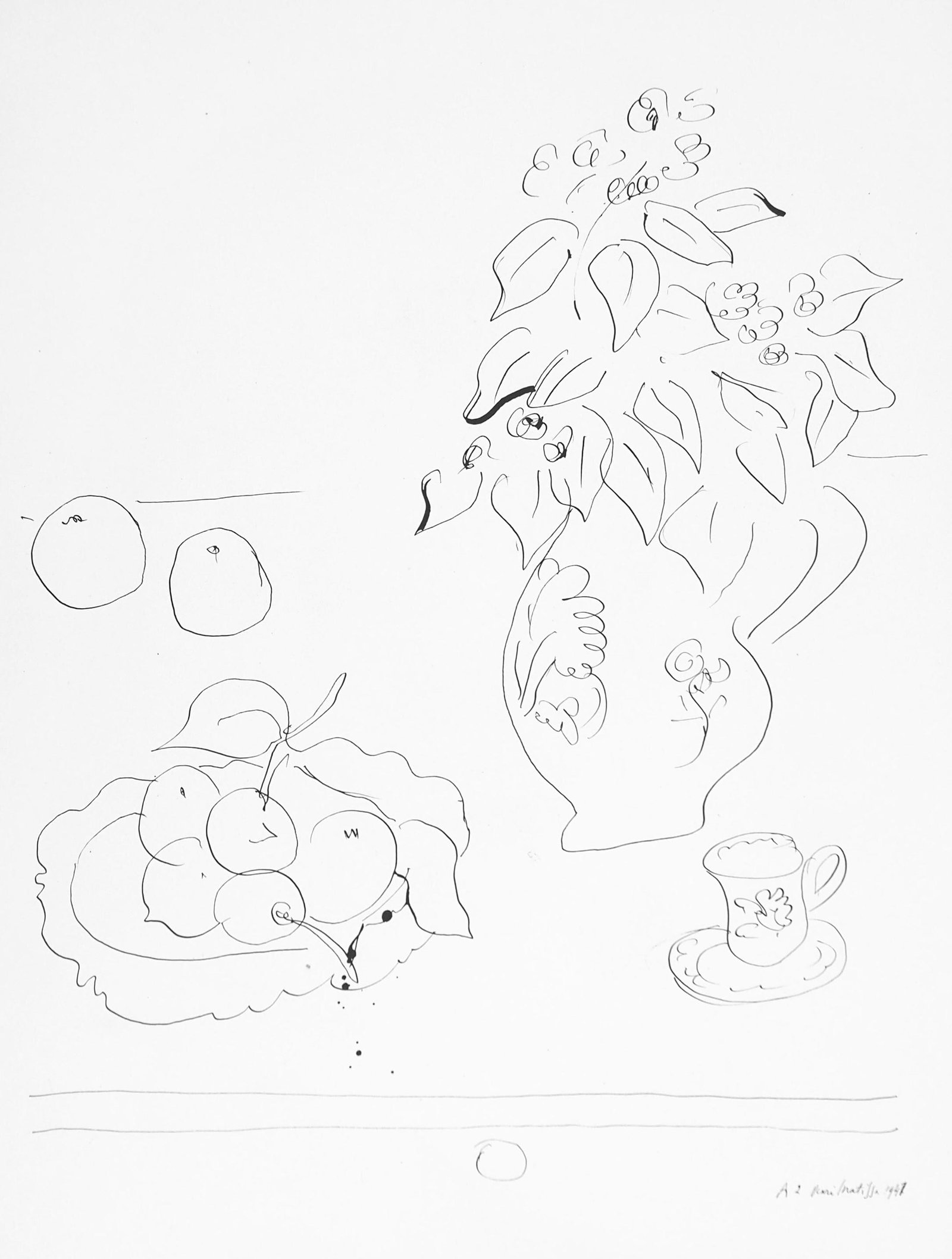 Henri Matisse, Srie A, var. 1 (Duthuit 9), Henri Matisse, Dessins, Thmes et variations, Lithograph: Henri Matisse, Srie A, var. 1 (Duthuit 9), Henri Matisse, Dessins, Thmes et variations, Lithograph Item Specifics: Inscription: Signed in the plate and unnumbered, as issued. Paper Size: 12.875 x