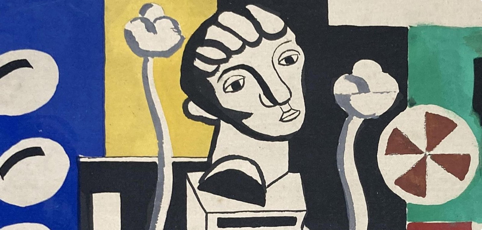 Fernand Lger, Composition, Contrastes, Lithograph - 2