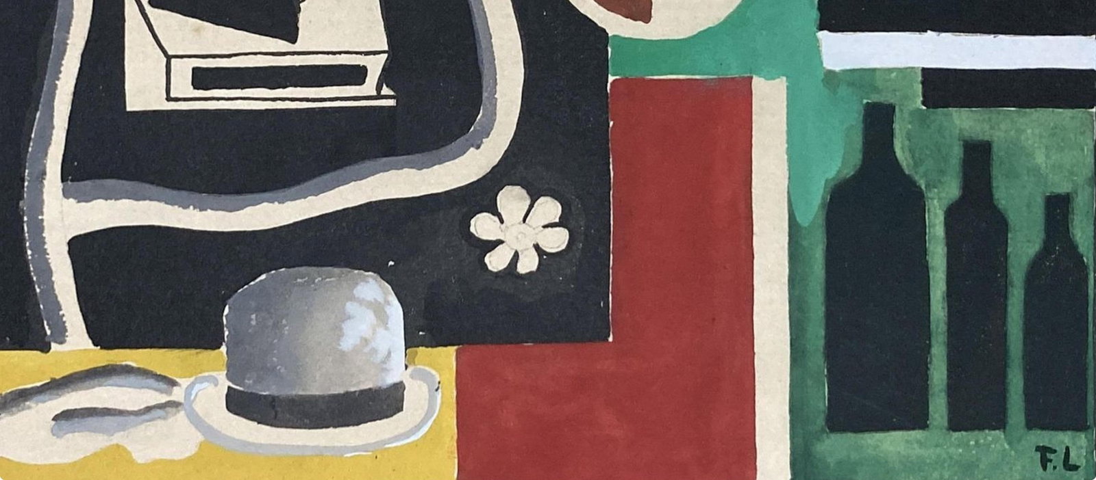 Fernand Lger, Composition, Contrastes, Lithograph - 6