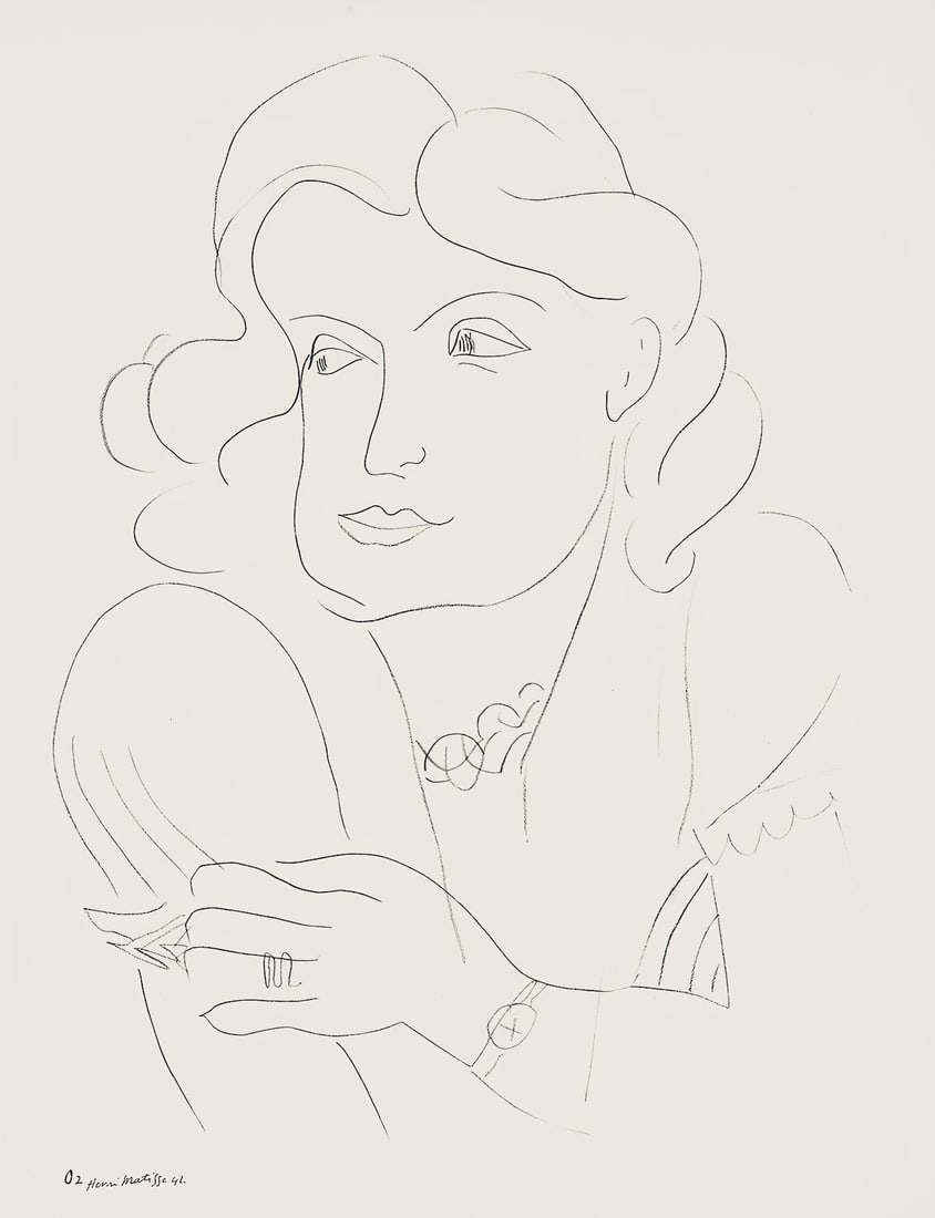 Henri Matisse, Srie O, var. 2 (Duthuit 9), Henri Matisse, Dessins, Thmes et variations, Lithograph: Henri Matisse, Srie O, var. 2 (Duthuit 9), Henri Matisse, Dessins, Thmes et variations, Lithograph Item Specifics: Paper Size: 12.875 x 9.625 inches. Excellent condition. Inscription: Signed in the pl