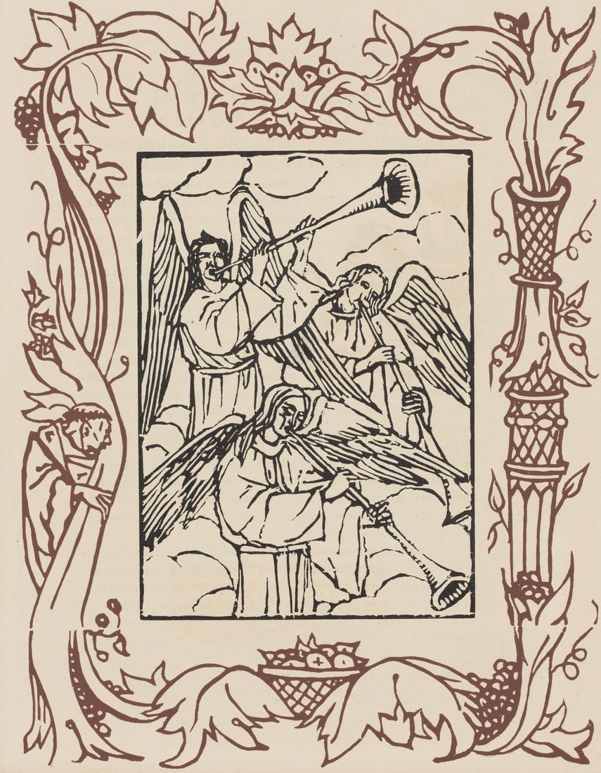 Les Petites Fleurs de St. Franoise Woodcut Bernard Morane No. 100 mile Composition: Les Petites Fleurs de St. Franoise Woodcut Bernard Morane No. 100 mile Composition Item Specifics: Paper size: 12.8125 x 9.8125 inches. Excellent condition. Unsigned and unnumbered, as issued. Notes: