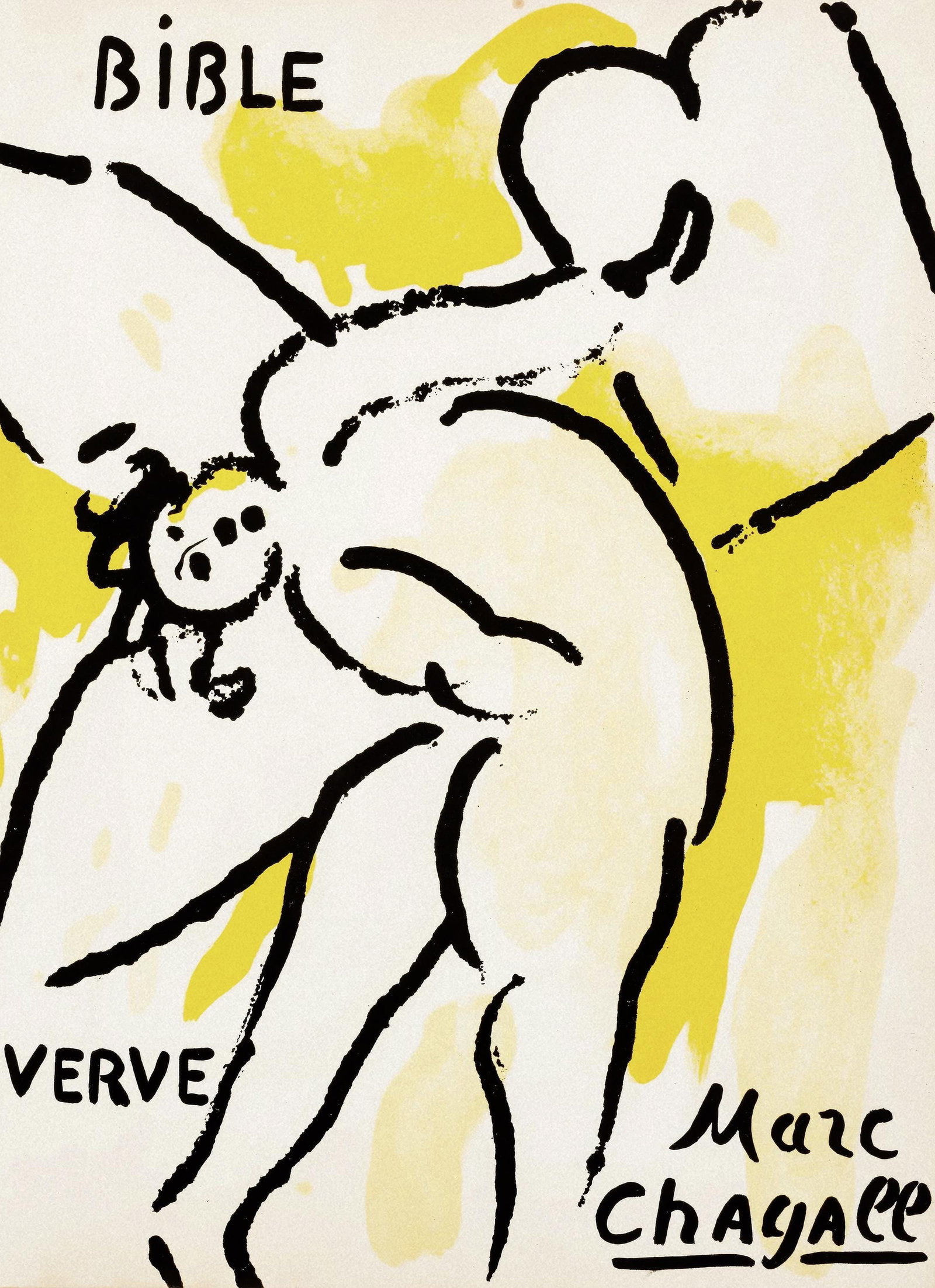 Marc Chagall, Bible, from Drawings for the Bible, Verve, Lithograph, 1956 (1 of 6)