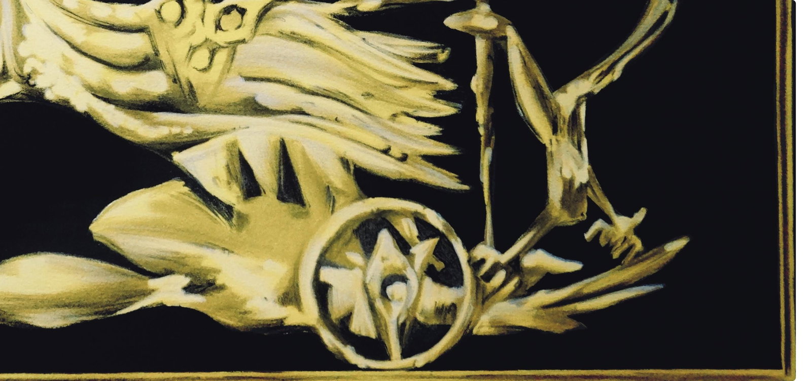 Georges Braque, Composition, dipe roi de Sophocle, Lithograph - 4
