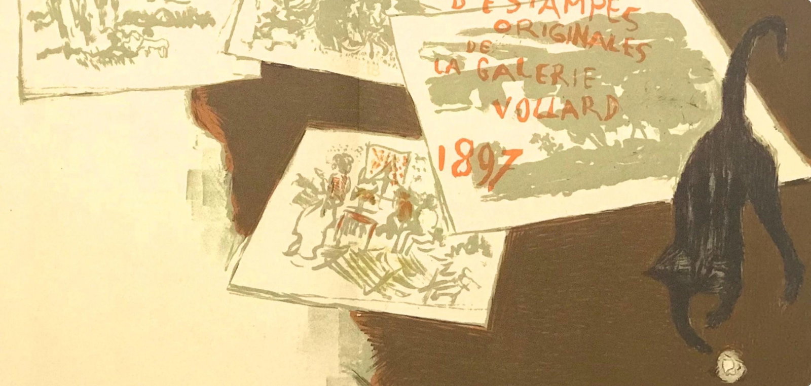 Bonnard Couverture Pierre Lithograph - 2