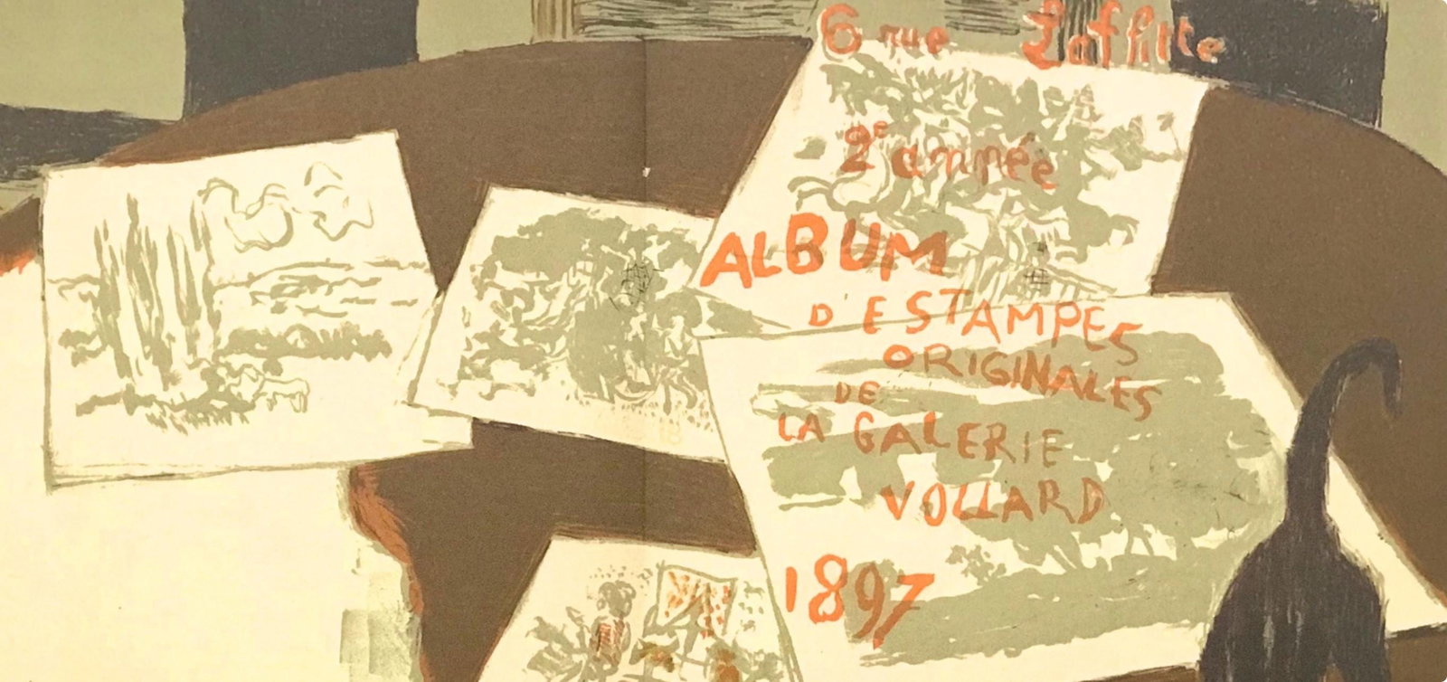 Bonnard Couverture Pierre Lithograph - 3