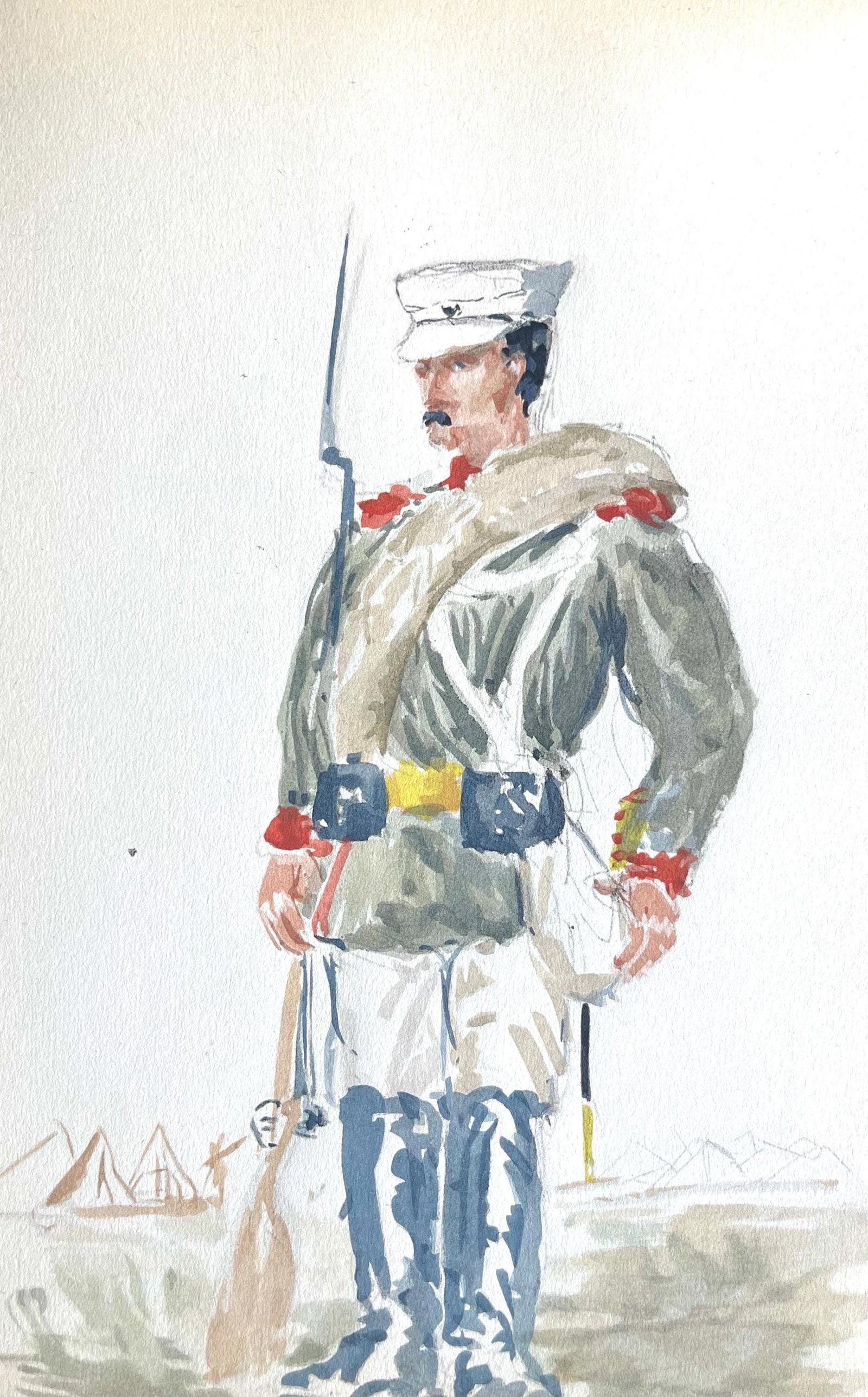 Henri de Toulouse Lautrec album marine lithograph: Henri de Toulouse Lautrec album marine lithograph Item Specifics: Paper size: 8.86 x 5.71 inches. Excellent condition. Inscription: Unsigned and unnumbered, as issued. Notes: From the album, Toulouse-