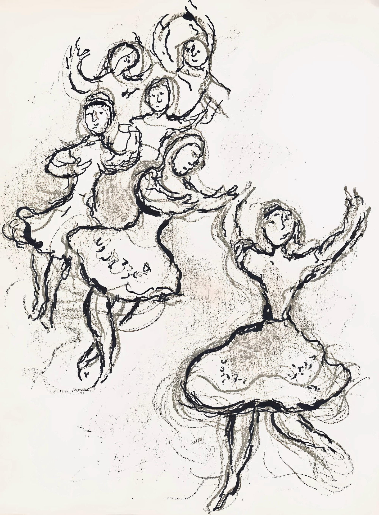 Marc Chagall, Composition (Cramer 61), Le Plafond de l'Opra de Paris, Lithograph: Marc Chagall, Composition (Cramer 61), Le Plafond de l'Opra de Paris, Lithograph Item Specifics: Paper size: 12.75 x 9.5 inches. Excellent condition. Inscription: unsigned and unnumbered, as issued. N