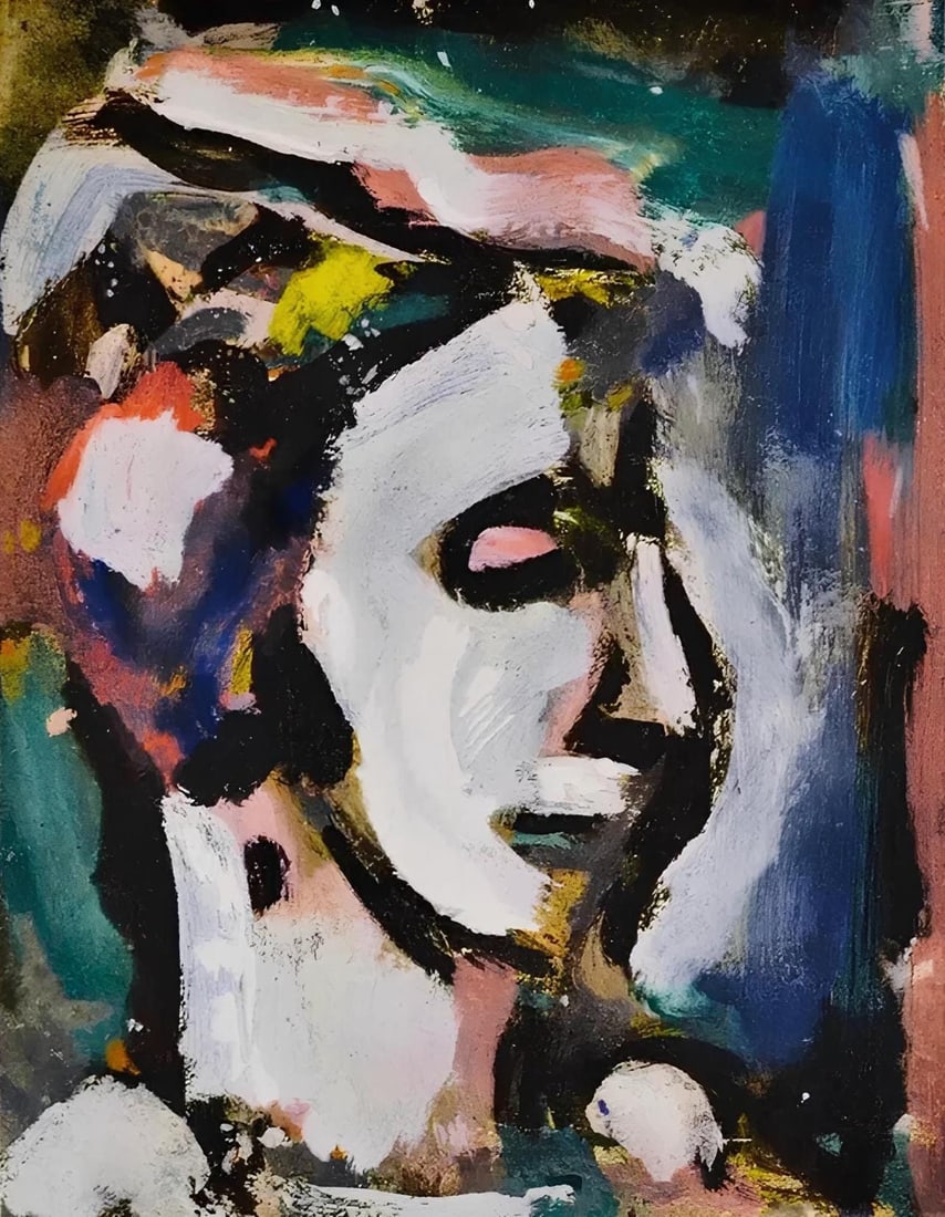 Georges Rouault, Composition, Visages, dix tudes de l'Atelier reproduites en fac-simils, Lithograph: Georges Rouault, Composition, Visages, dix tudes de l'Atelier reproduites en fac-simils, Lithograph Item Specifics: Paper size: 18 x 13 inches. Excellent condition. Unsigned, as issued. Notes: From th