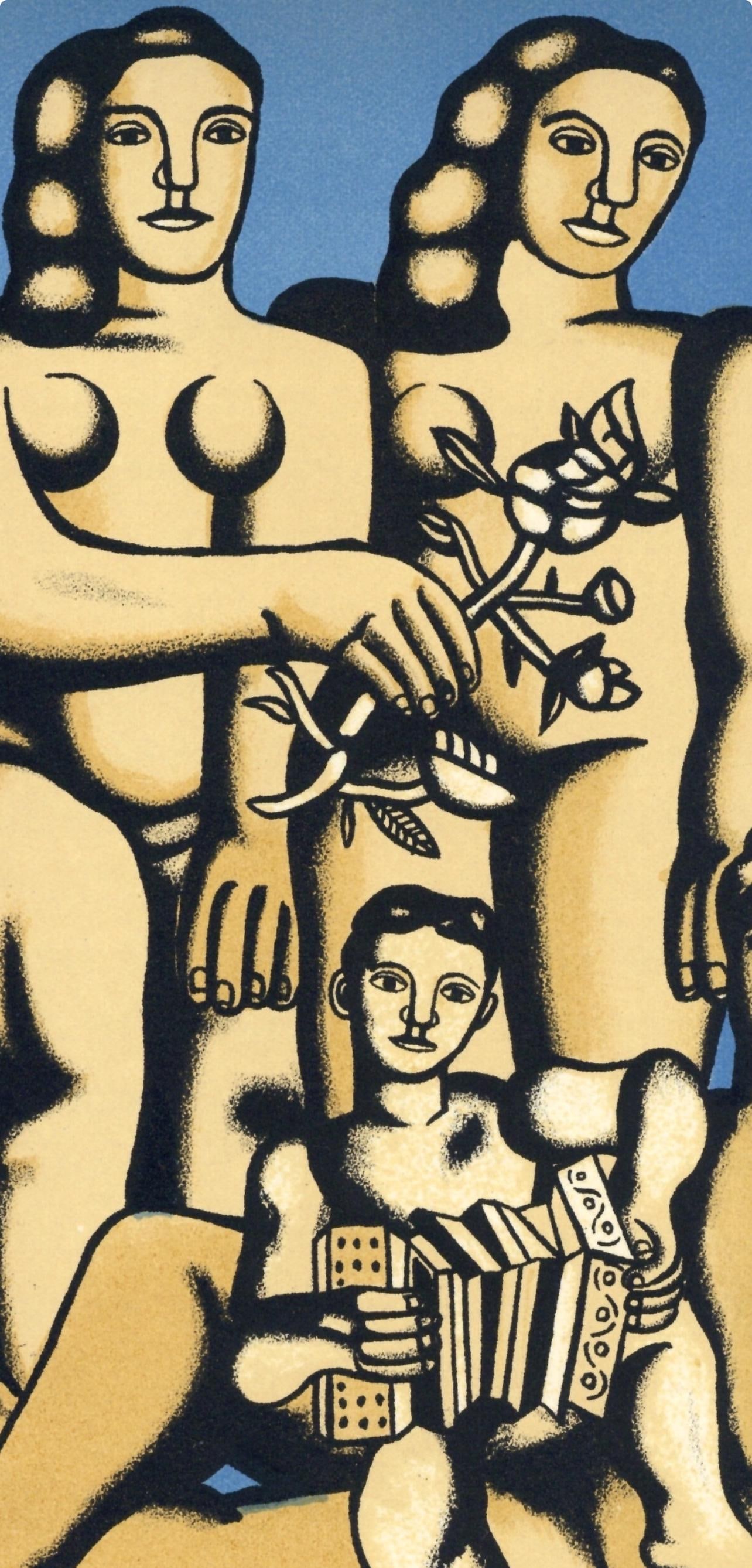 Fernand Lger, Composition, Mon ami Lger, Lithograph - 2