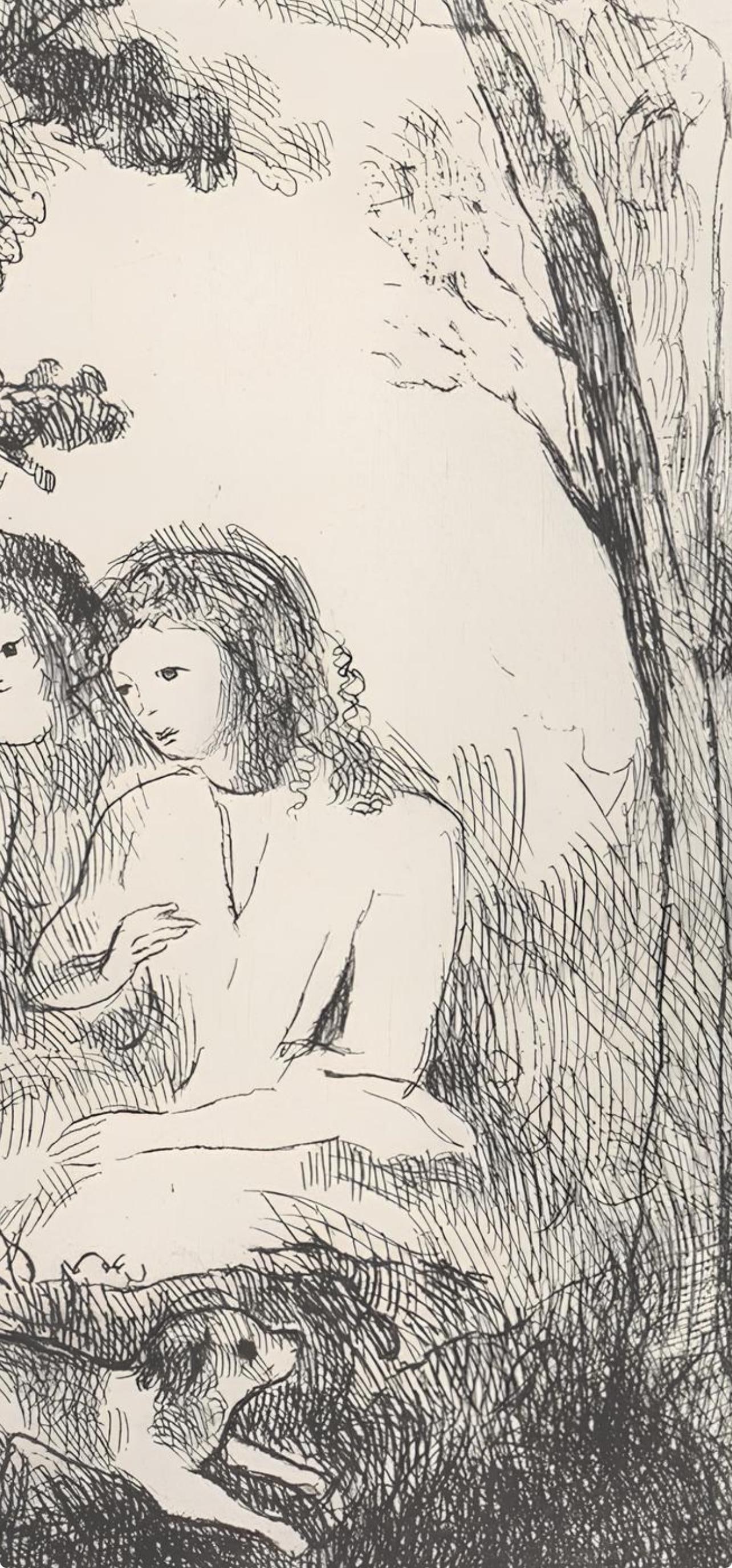 Marie Laurencin, Composition, Antars, Etching - 4