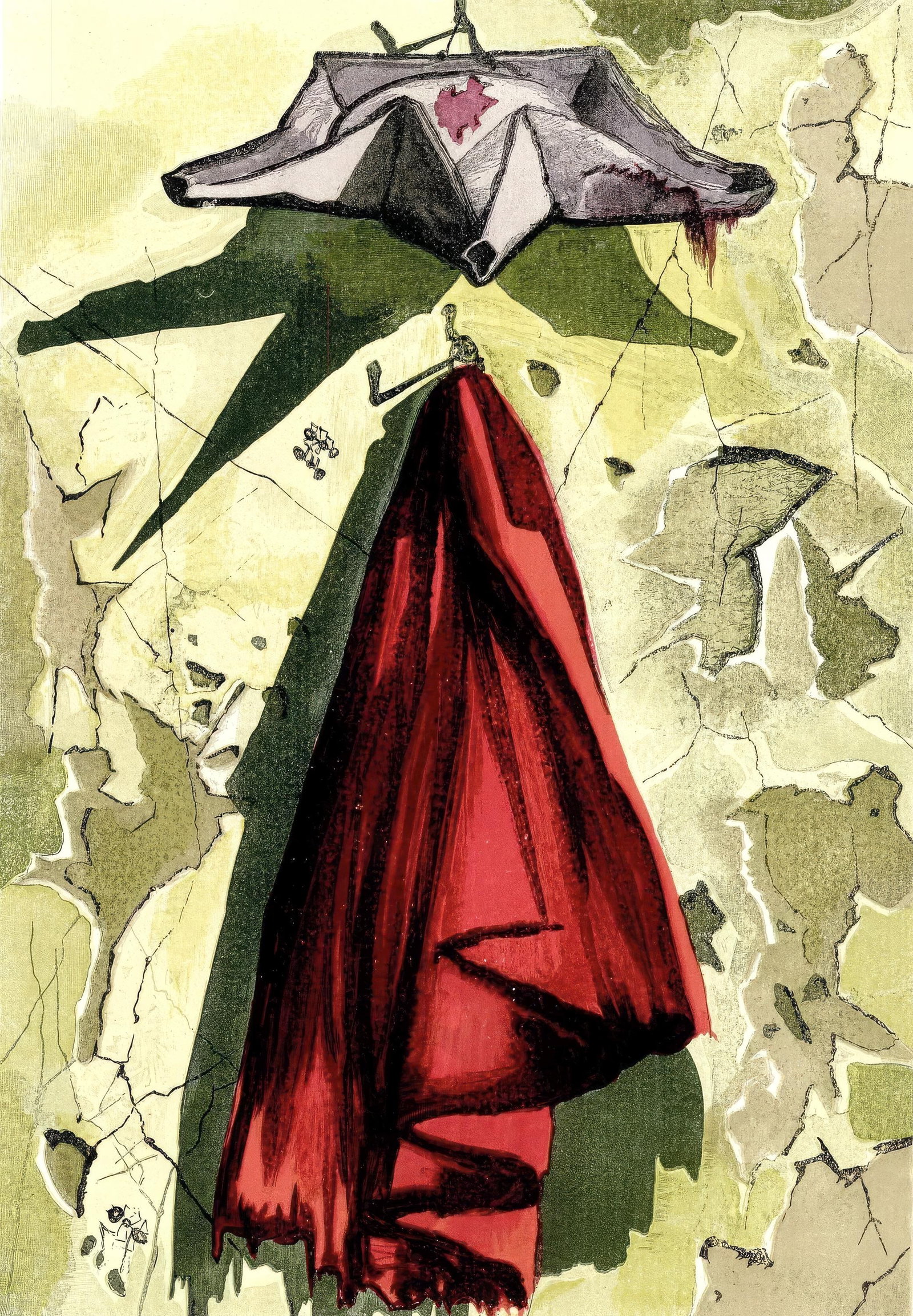 Salvador Dali, Untitled, from The Three-Cornered Hat, Engraving, 1958 (1 of 7)