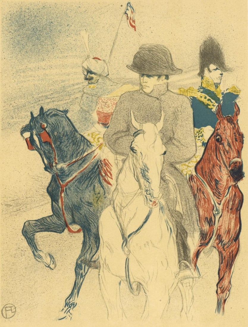 Henri de Toulouse-Lautrec, Napolon, Les Affiches De Toulouse-Lautrec, Lithograph: Henri de Toulouse-Lautrec, Napolon, Les Affiches De Toulouse-Lautrec, Lithograph Item Specifics: Paper size: 12.5 x 9.75 inches; image size: 10.24 x 7.87 inches. Excellent condition. Inscription: Sign