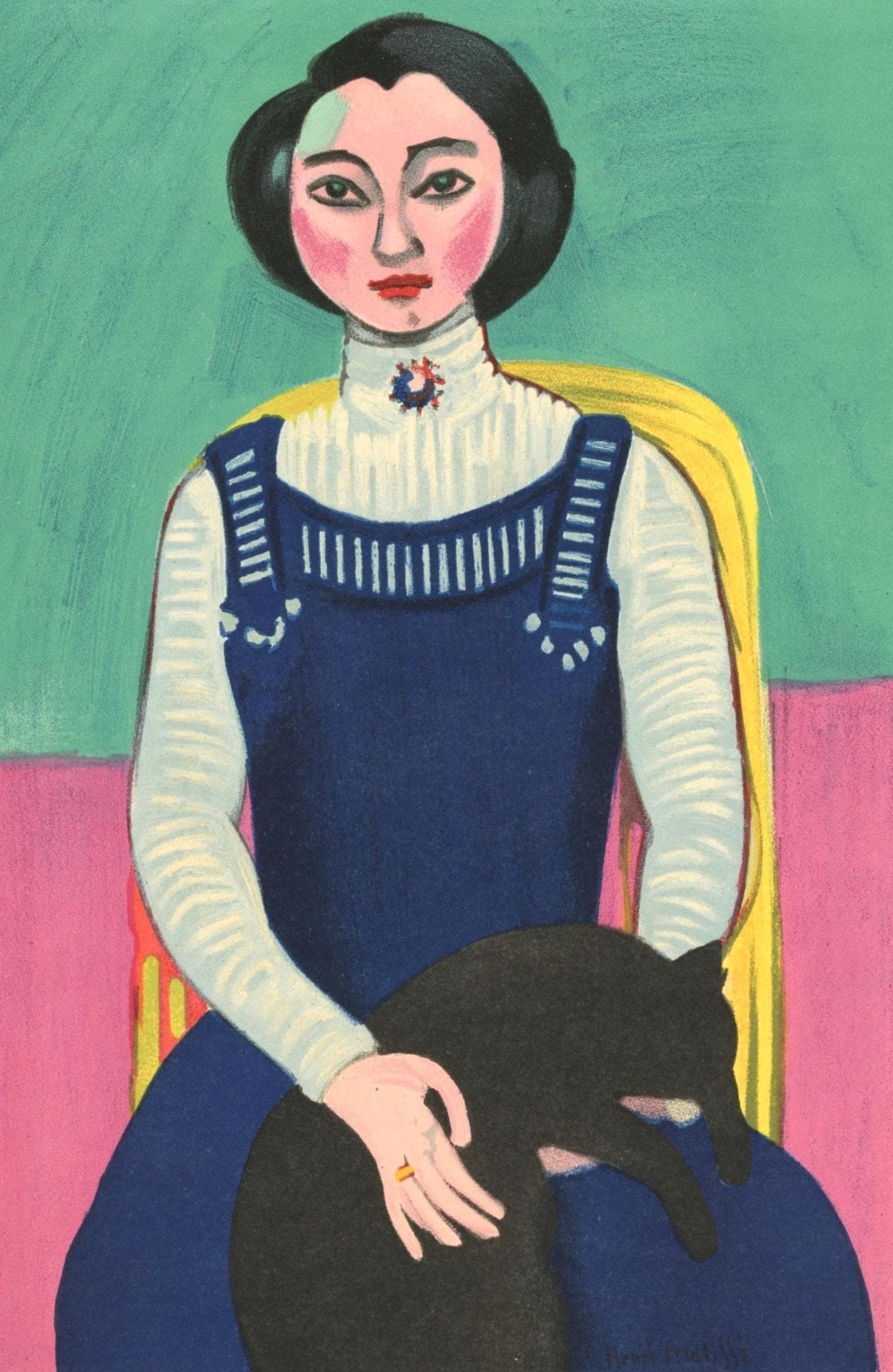 Henri Matisse Lithograph Par Portraits Margueritte: Henri Matisse Lithograph Par Portraits Margueritte Item Specifics: Paper Size: 12 x 9.25 inches; image size: 9.45 x 6.3 inches. Inscription: Signed in the plate and unnumbered, as issued. Condition: V